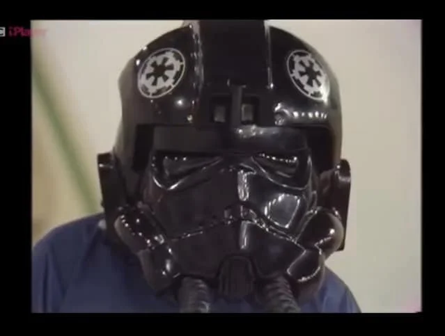 Prototype Helmet, was not used on screen.