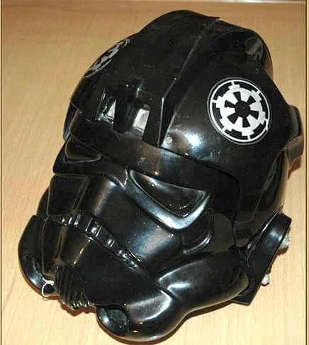 Prototype Helmet, was not used on screen.