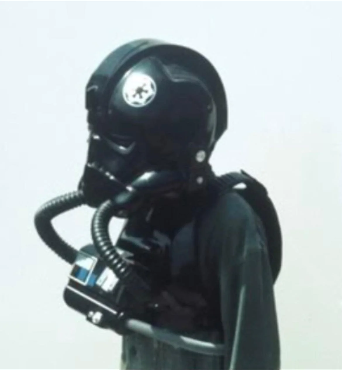 Prototype Chest Box and Helmet, was not used on screen.