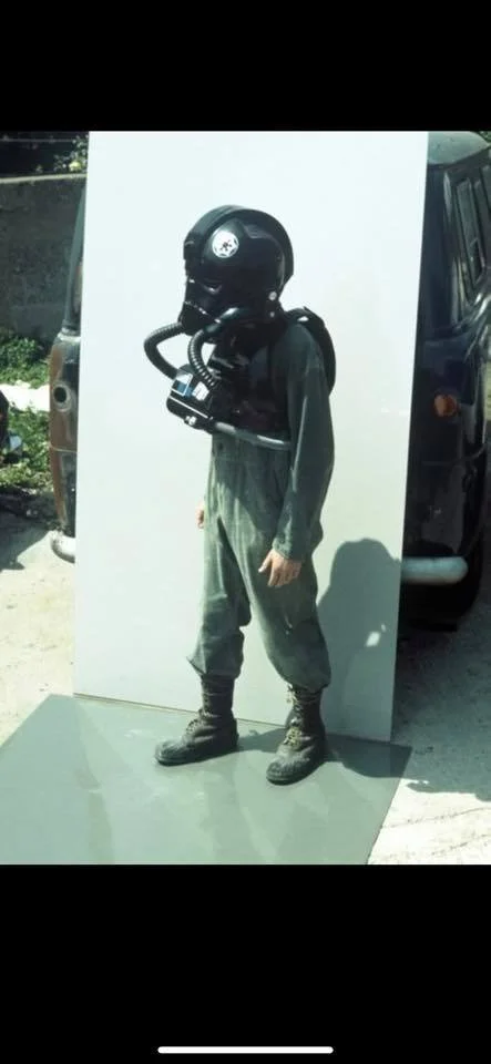 Prototype Chest Box and Helmet, was not used on screen.