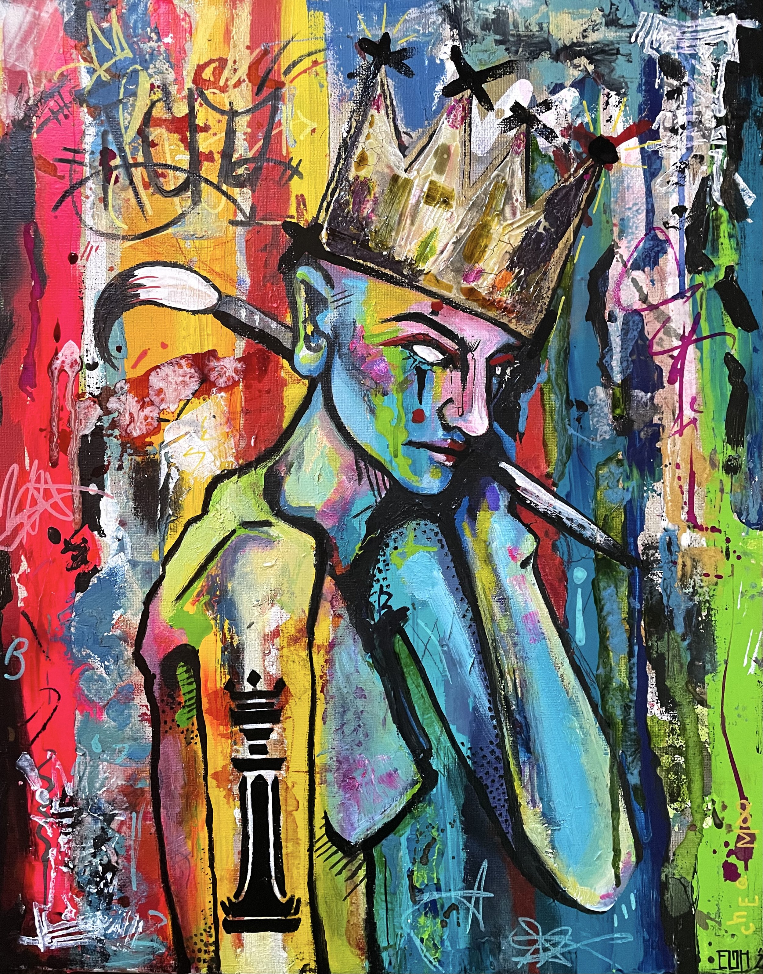 "KING" Limited Edition Giclee Print