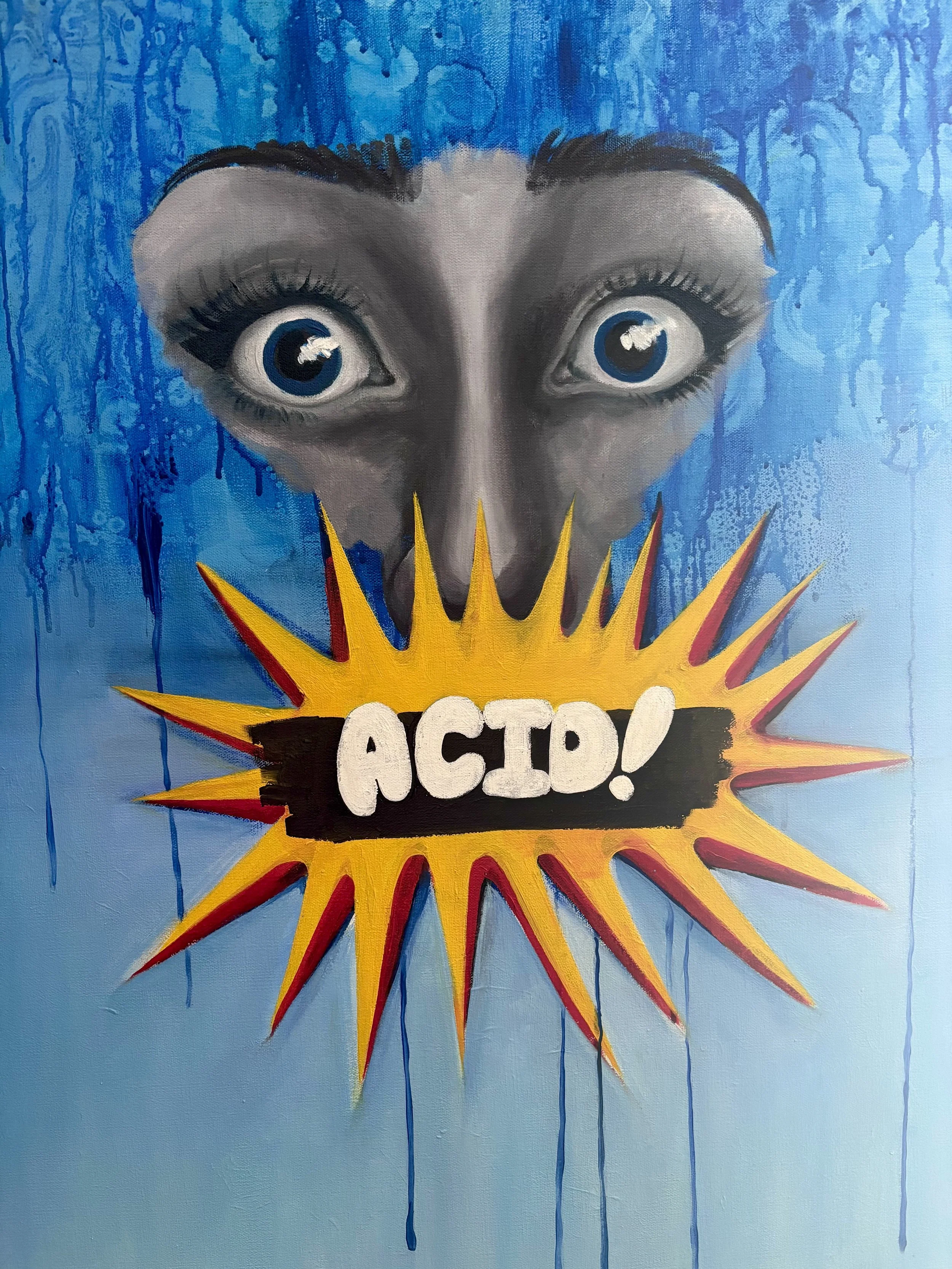 The original 2018 piece "ACID!"