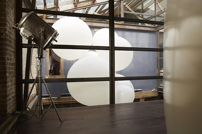 Light installation by Kelly Ross Design