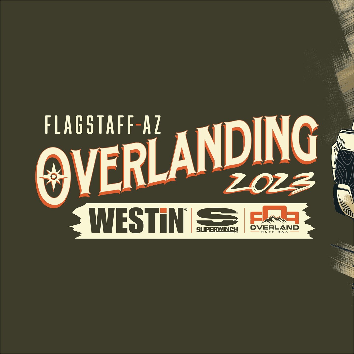 Overlanding Flagstaff - AZ 2023 Event Graphic for @westinautomotive 
#illustration #graphicdesign #graphicsdesign #designgraphic #designergraphic #graphicaldesign #art #Offroad #desert #studiowork #inspiration