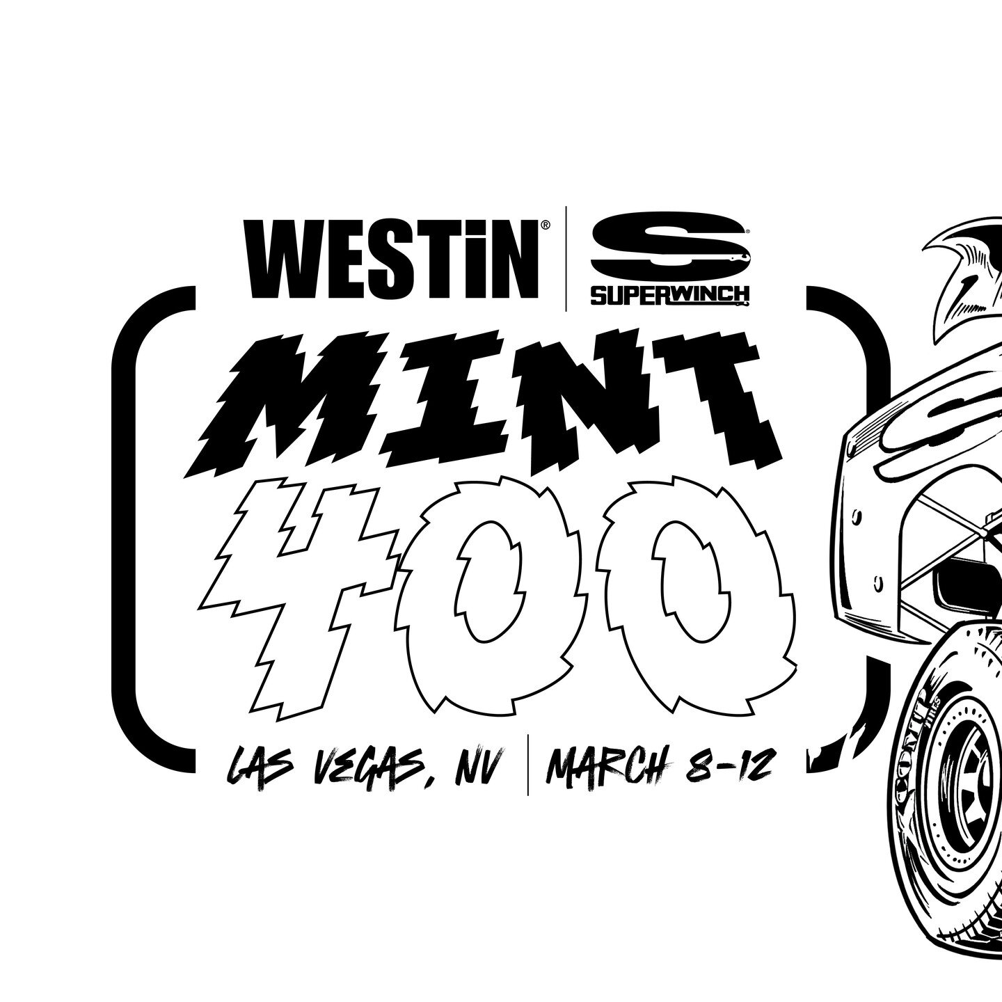 Mint 400 2023 Event Graphic for @westinautomotive
#illustration #graphicdesign #graphicsdesign #designgraphic #designergraphic #graphicaldesign #art #Offroad #desert #studiowork #inspiration