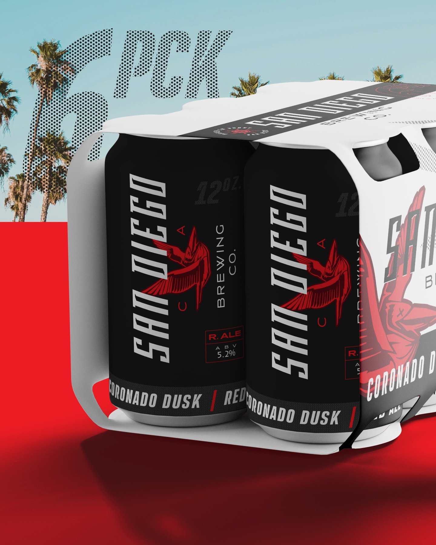 SD Brewing Co. is one of many beloved breweries in our vibrant city of San Diego. With new ownership taking the helm, we were entrusted with reimagining the brand. Given San Diego's reputation as a craft beer mecca, it was essential to create a disti