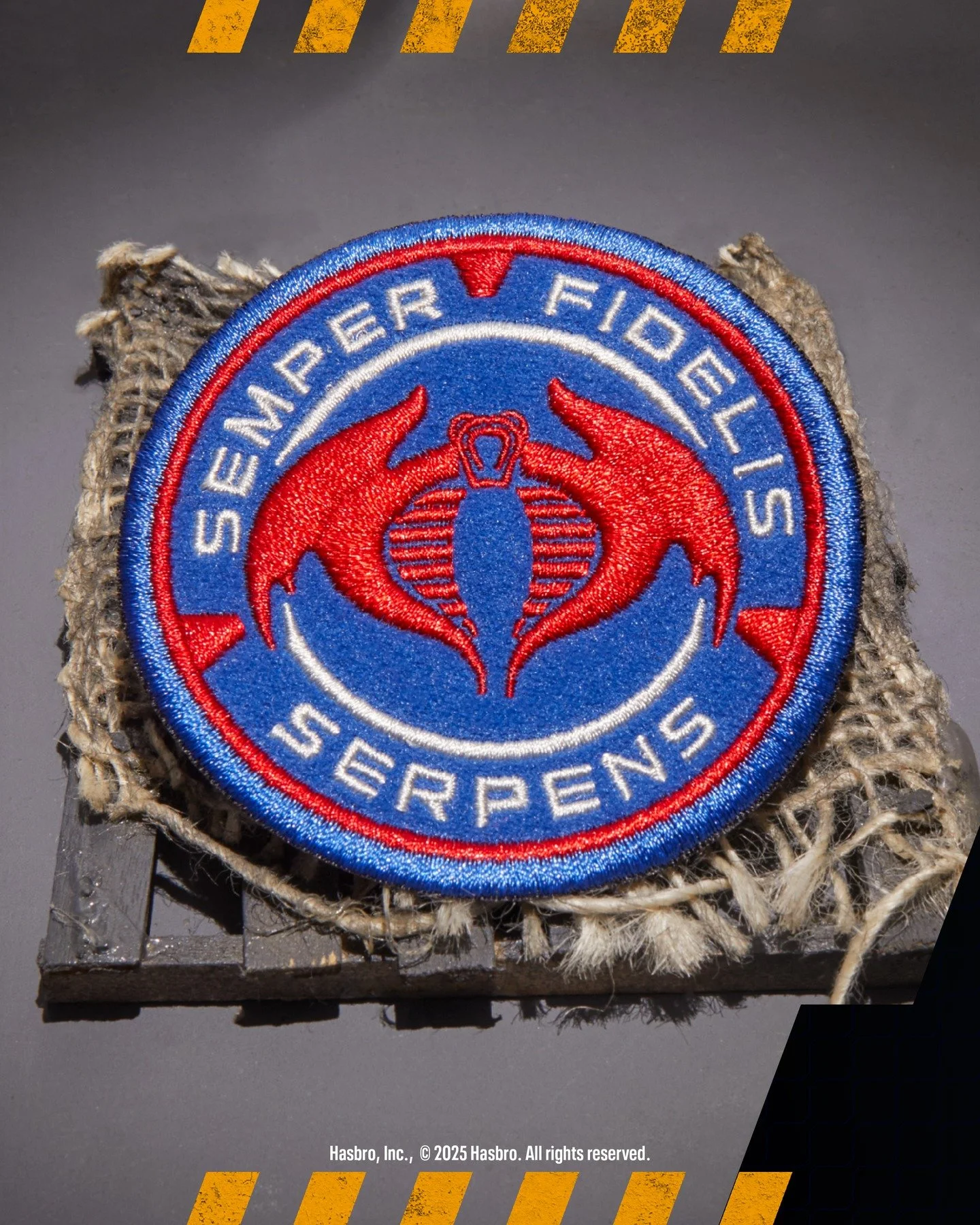 Badge and patch designs created in collaboration with the HasLab team for the Cobra Rattler offering.