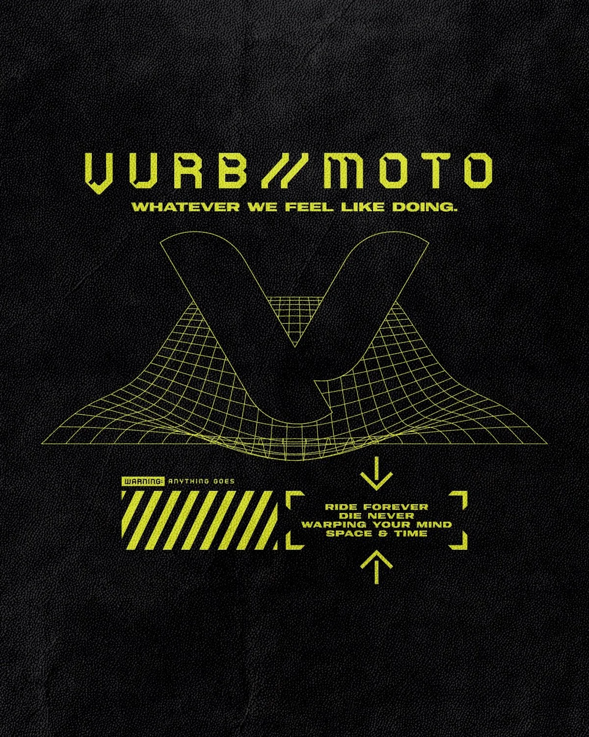 Shirt graphics for Vurb Moto.