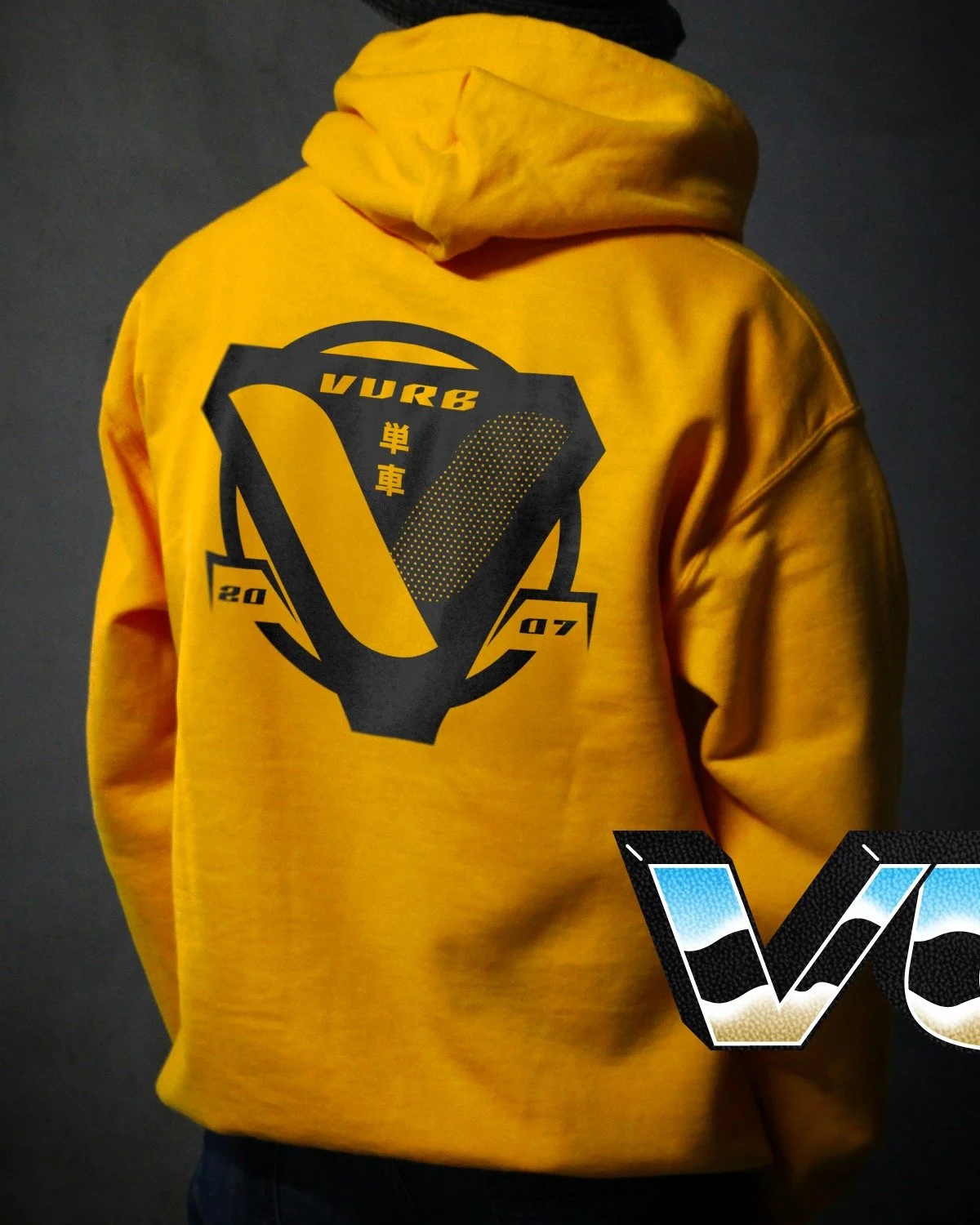 Shirt graphics for Vurb Moto.