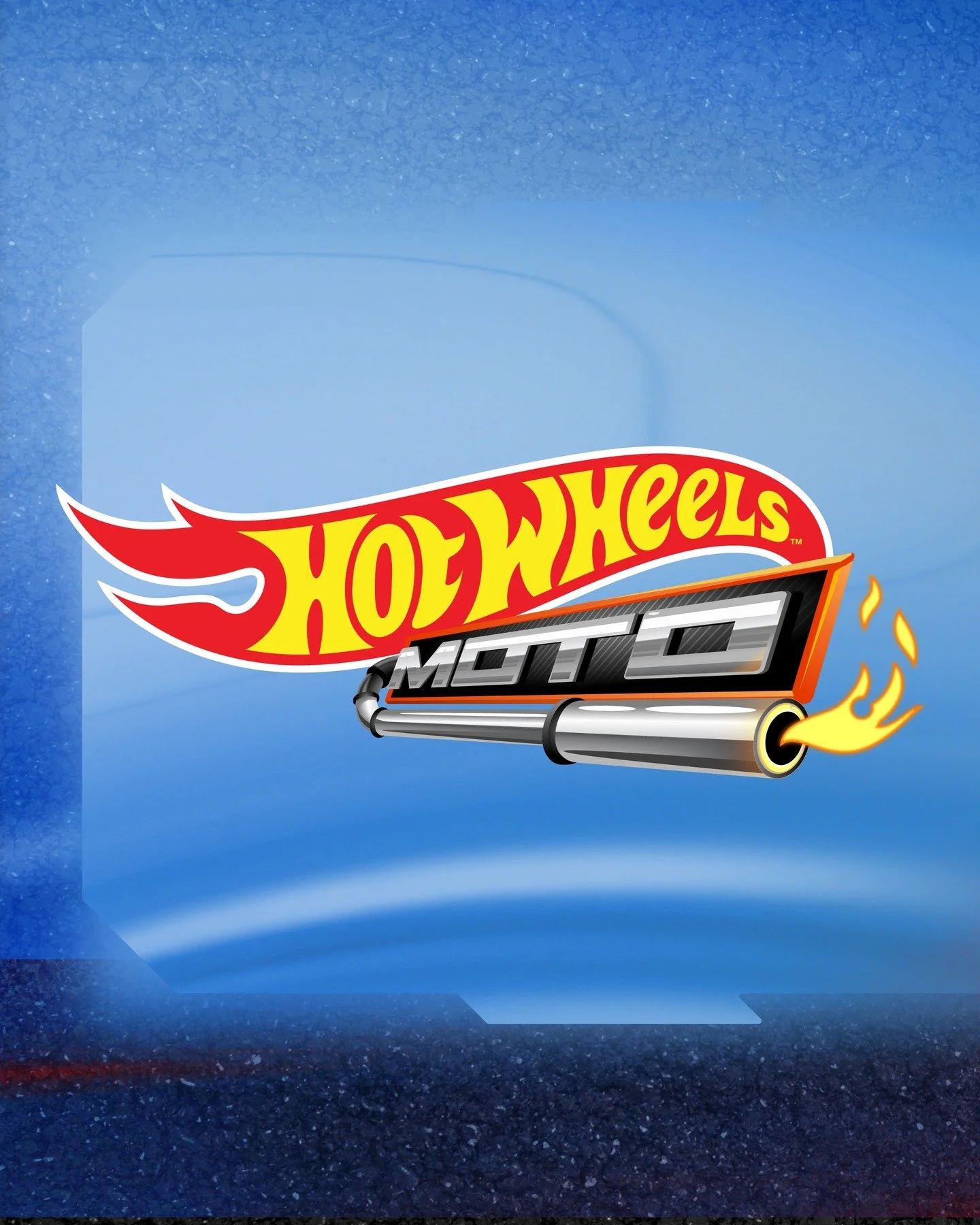 Hot Wheels Moto comp exploration for Mattel's logo revamp on this toy line. We had a blast playing around with using moto parts. Check our website for a deep dive.