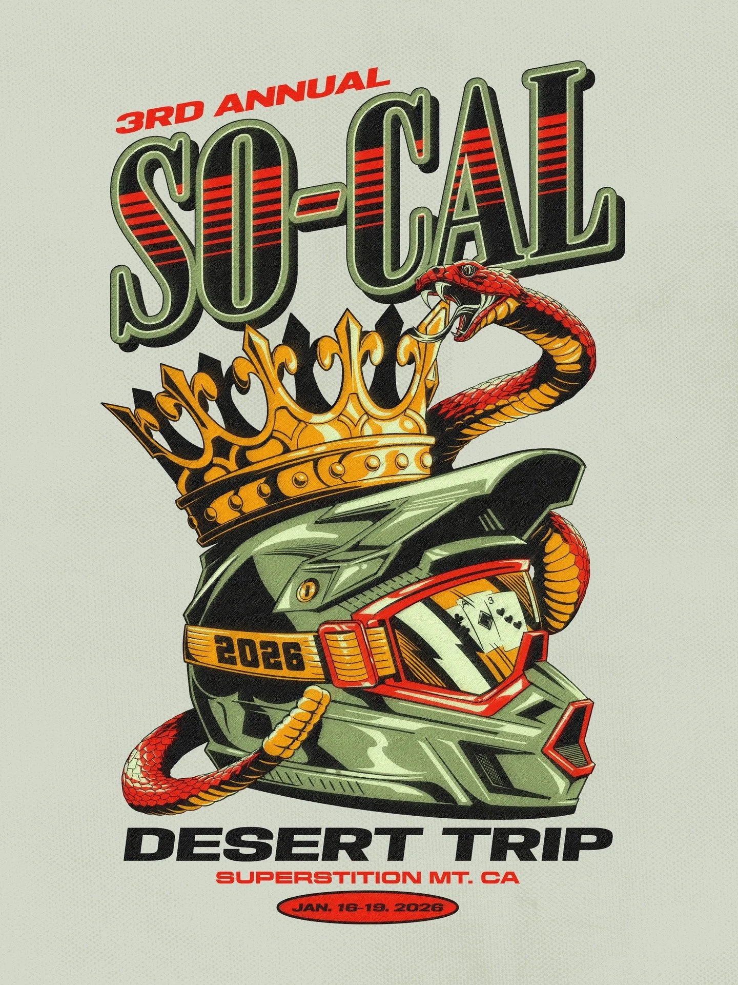 Another desert trip shirt graphic for the annual Superstition Mt. getaway.