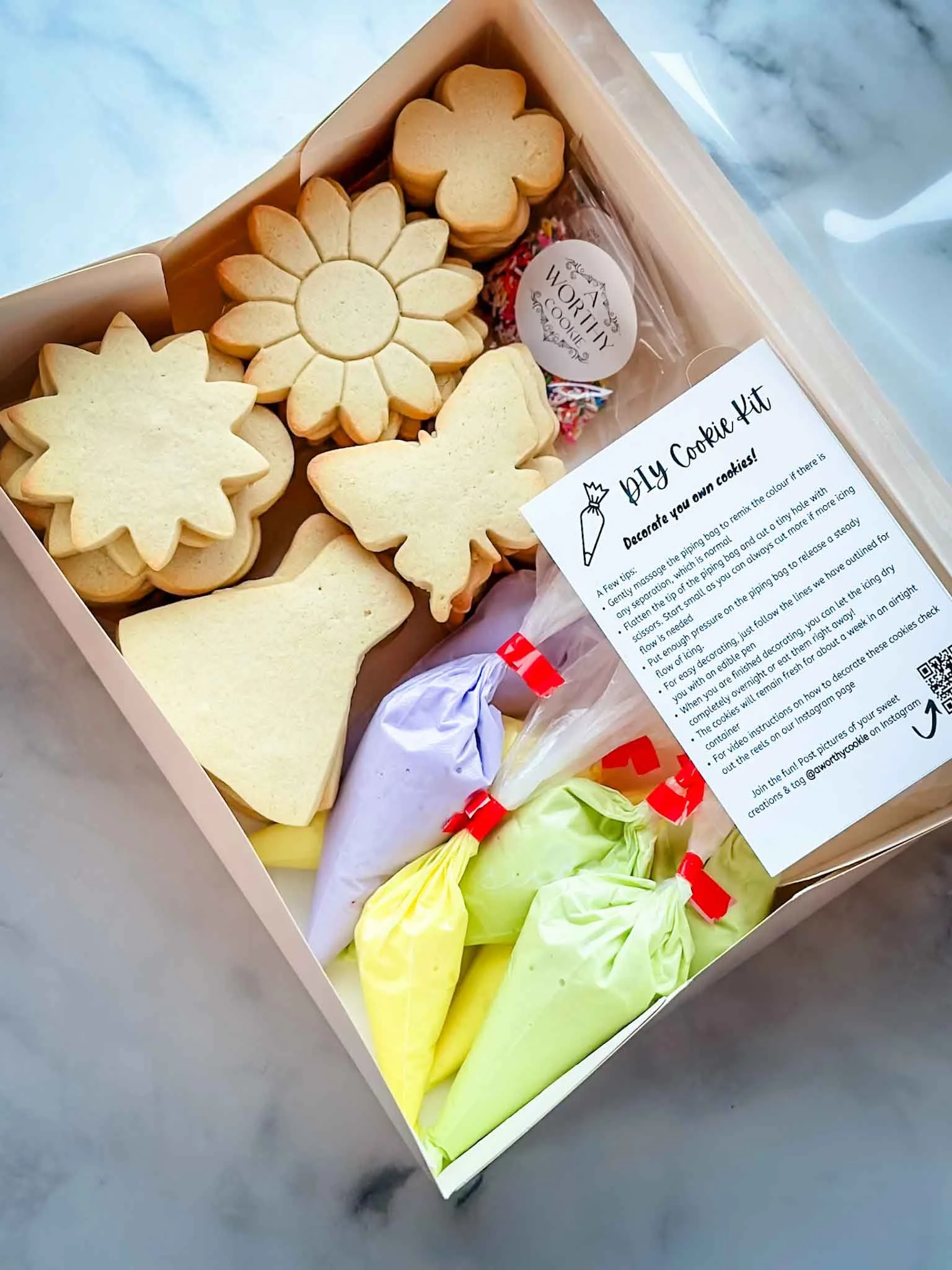 A Worthy Cookie Decorate Yourself Sugar Cookie Kit spring.jpg