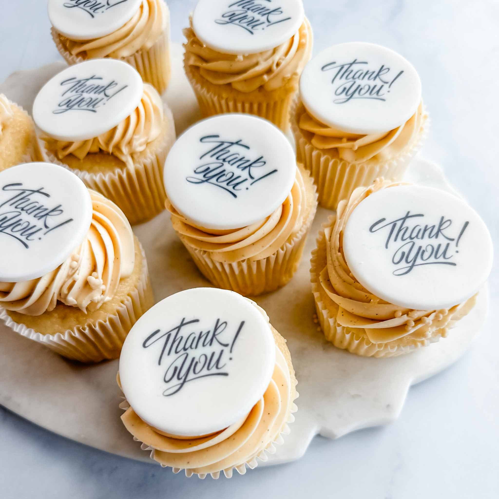 Wedding Cupcake Party Favour Gift Boxes — A Worthy Cookie Edmonton