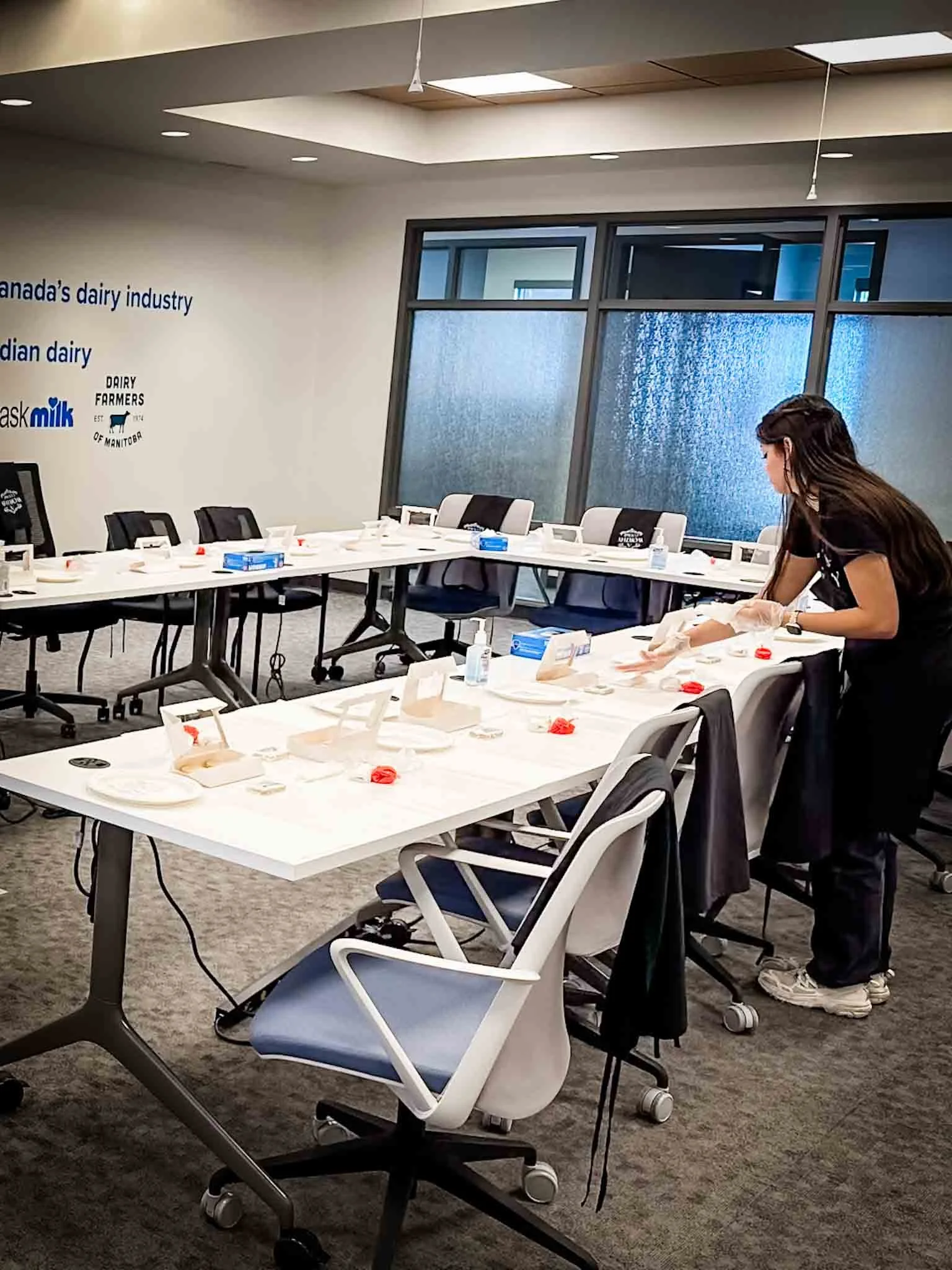 A Worthy Cookie Sugar Cookie decorting class andrea setting up 30 minute class.jpg