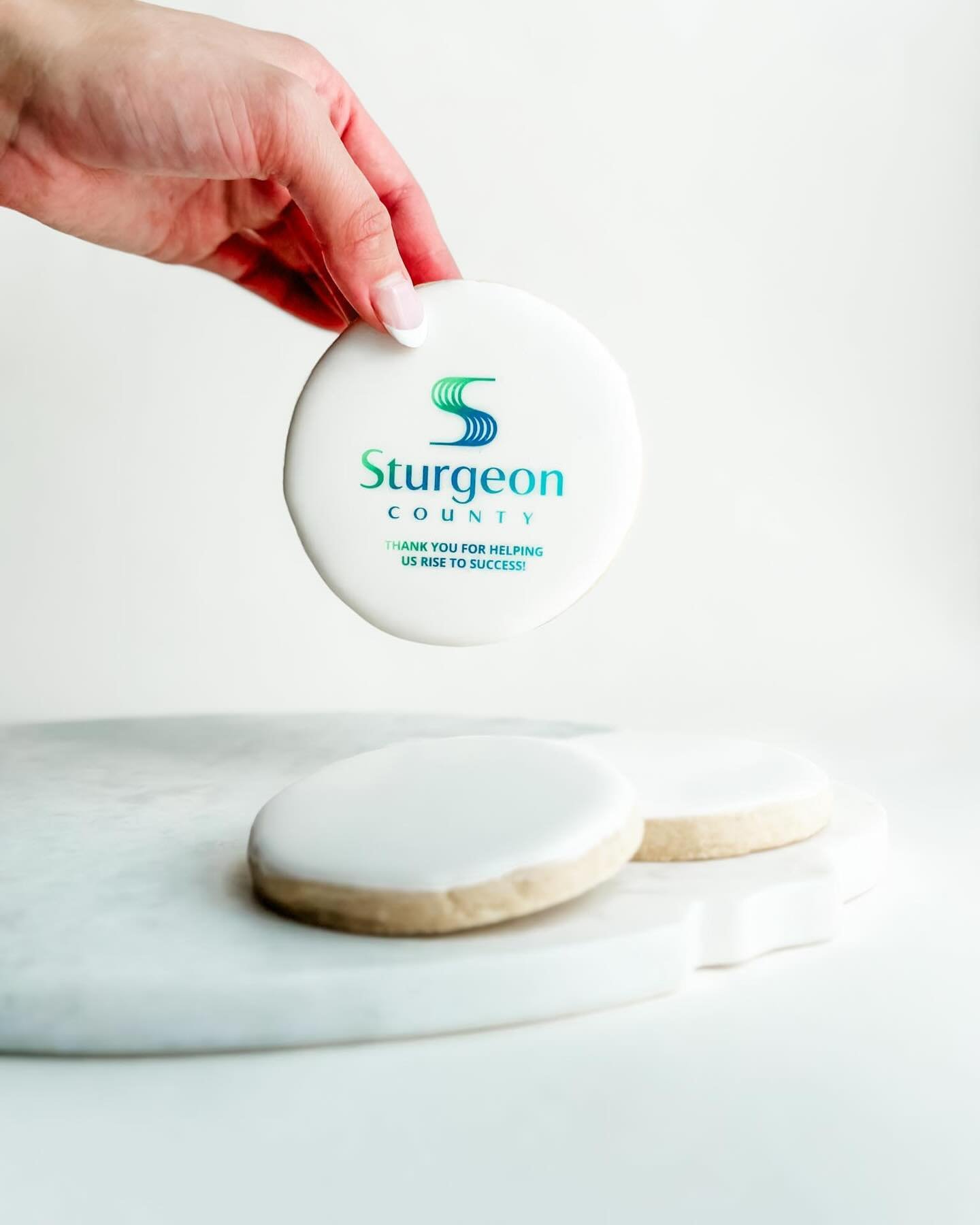 Putting beautiful logos in the spotlight, one delicious cookie at a time! 🌟 Thank you @sturgeoncounty for the opportunity to customise cookies with your lovely logo. 

Visit our website (linked in the bio) for complete listings of our many corporate