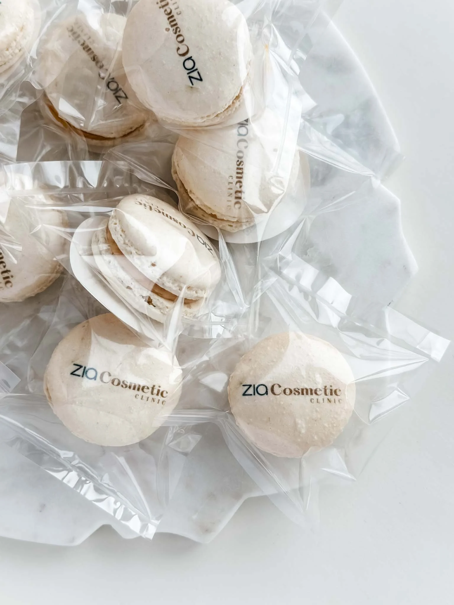 A Worthy Cookie zia aesthetics logo macarons individually bagged.jpg