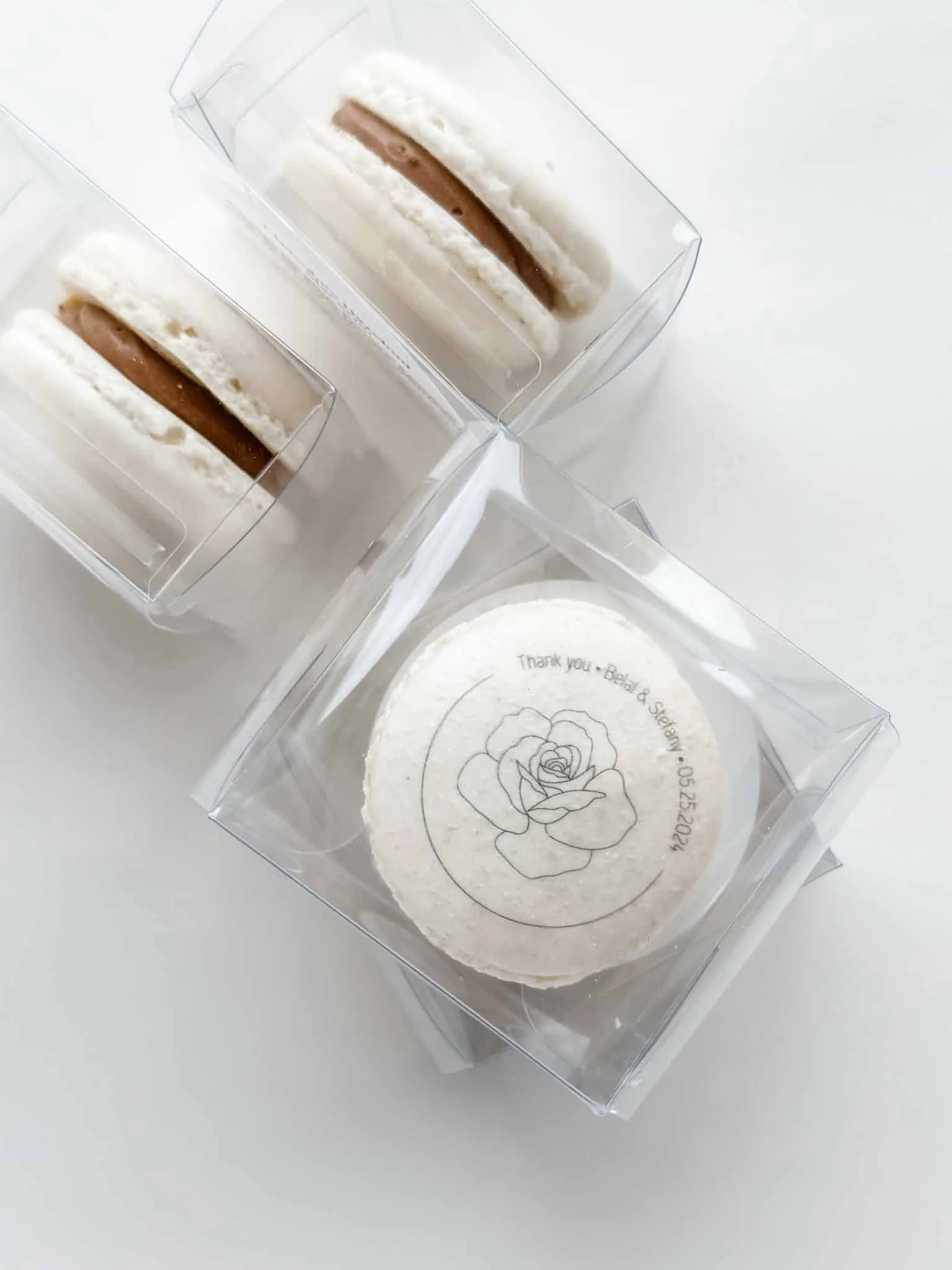 A Worthy Cookie custom macarons for wedding initials.jpg