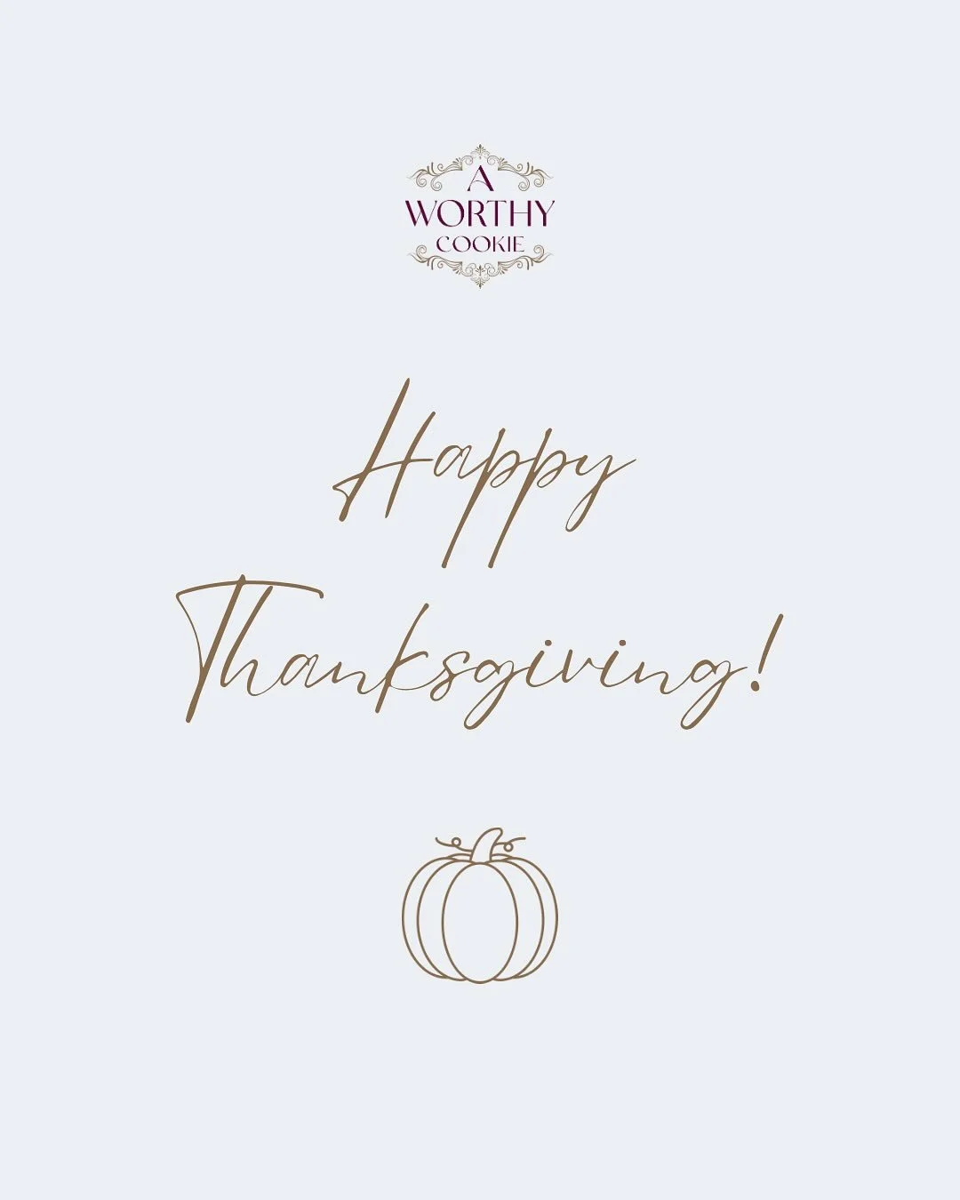 Happy Thanksgiving from our kitchen to yours! 🧡
May your day be filled with good company, full hearts, and plenty of dessert.
#HappyThanksgiving #AWorthyCookie #EdmontonBakery