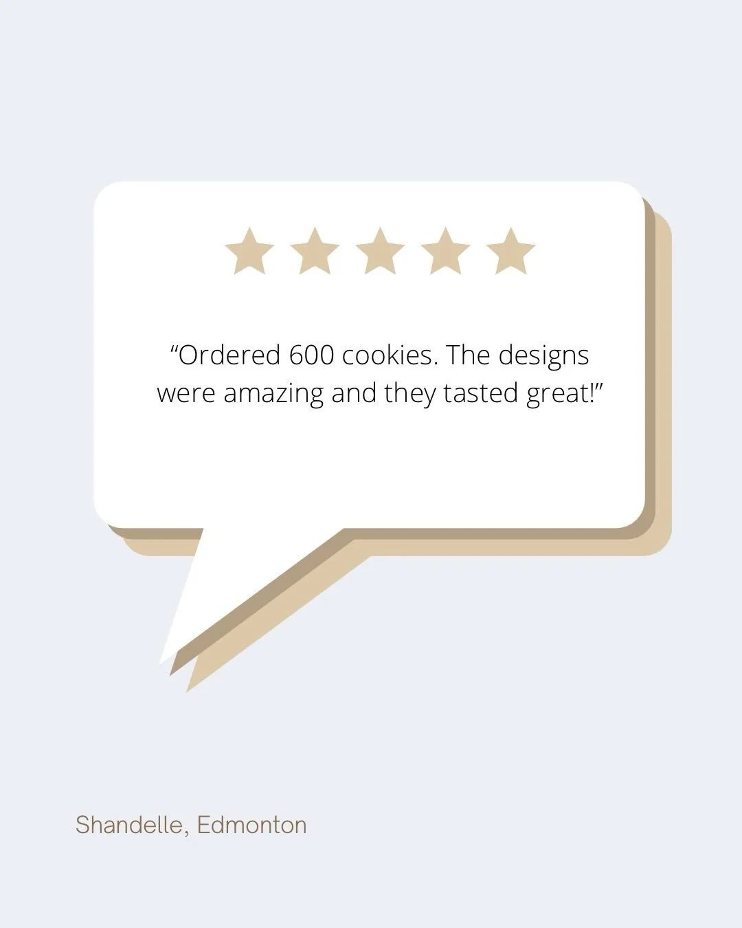 The favourite part of our work? The people behind every order. Always grateful for the lovely feedback. ✨

#AWorthyCookie #edmontonbakery