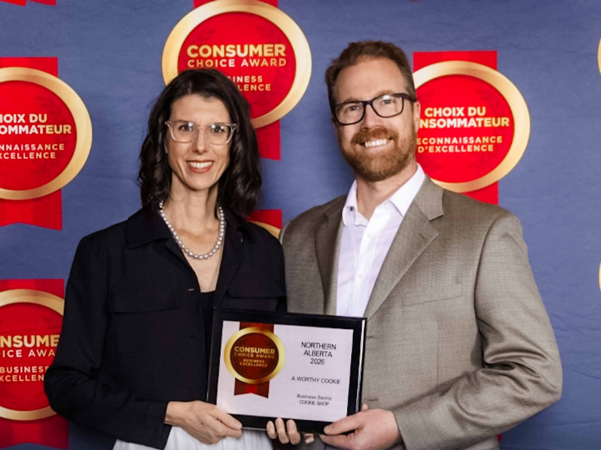 2026 consumer choice award for best cookie shop in edmonton and northern alberta