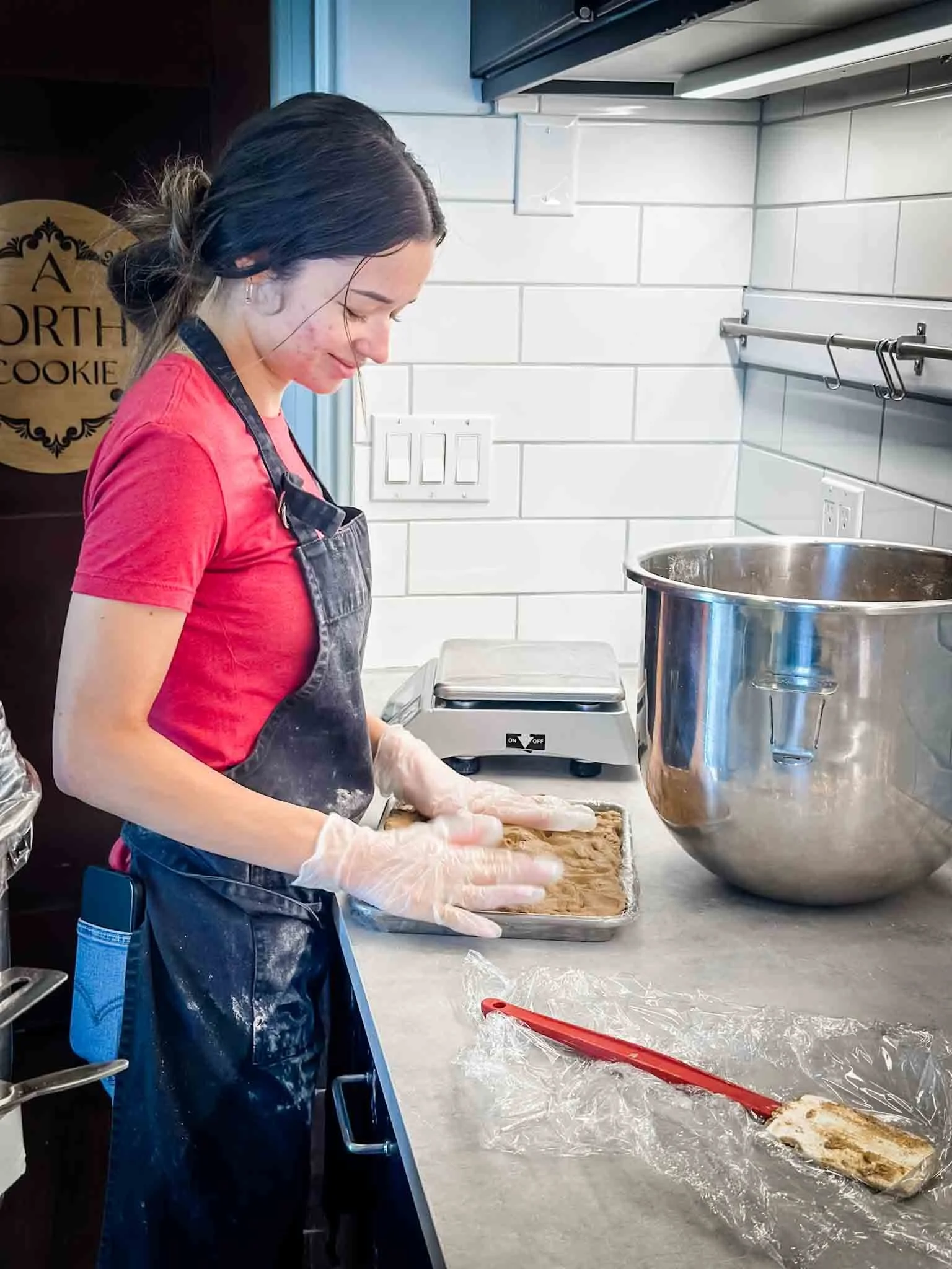 A Worthy Cookie Izabel making cookie dough zoom in.jpg