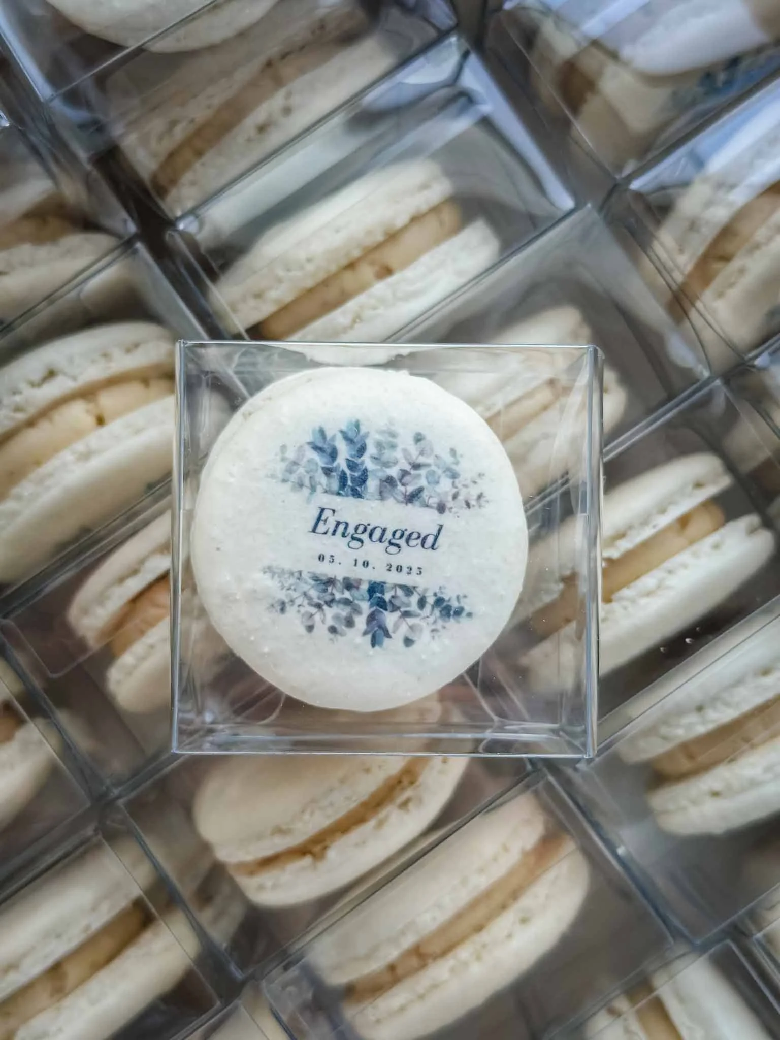 A Worthy Cookie individually boxed engagement macarons custom design.jpg