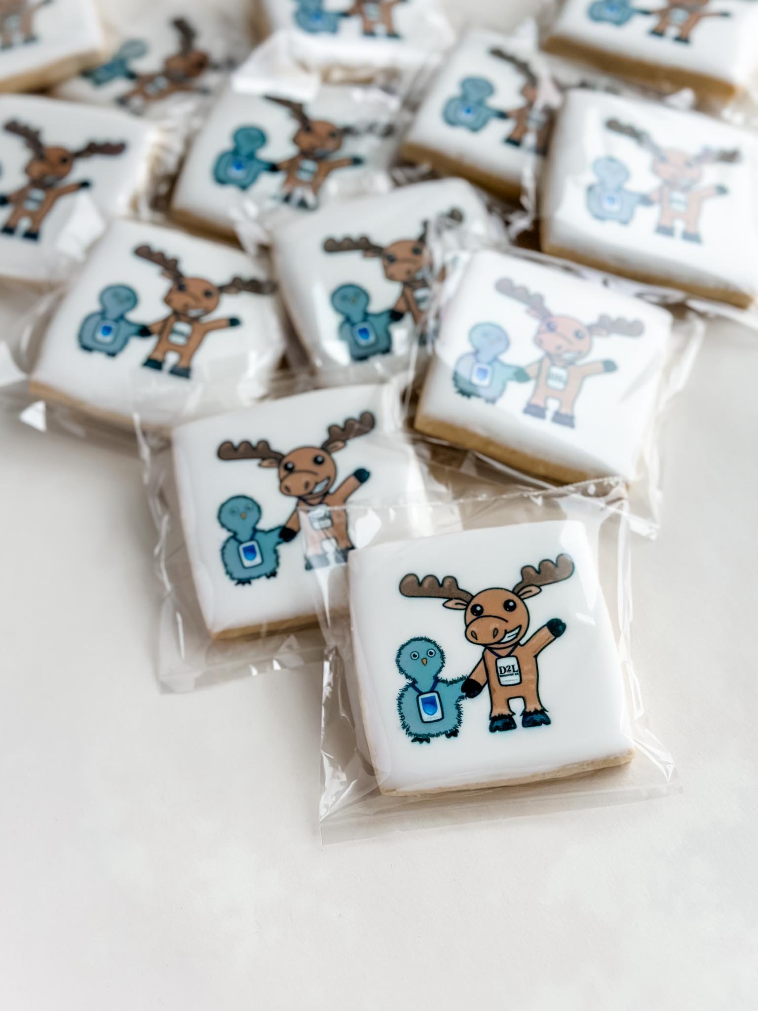 A Worthy Cookie NAIT mascot custom sugar cookies square individually bagged.jpg