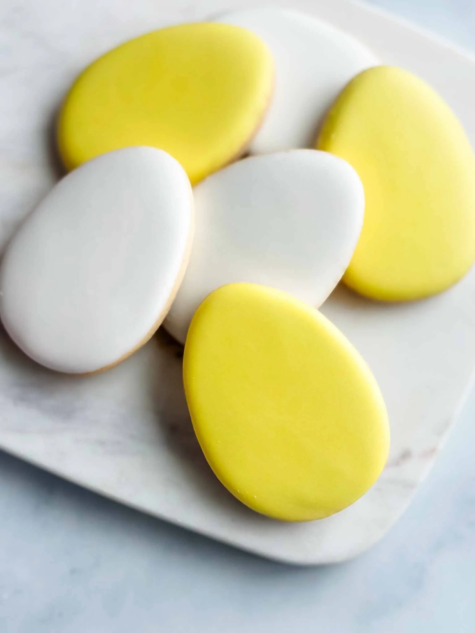 Just Iced Easter Egg Sugar Cookies