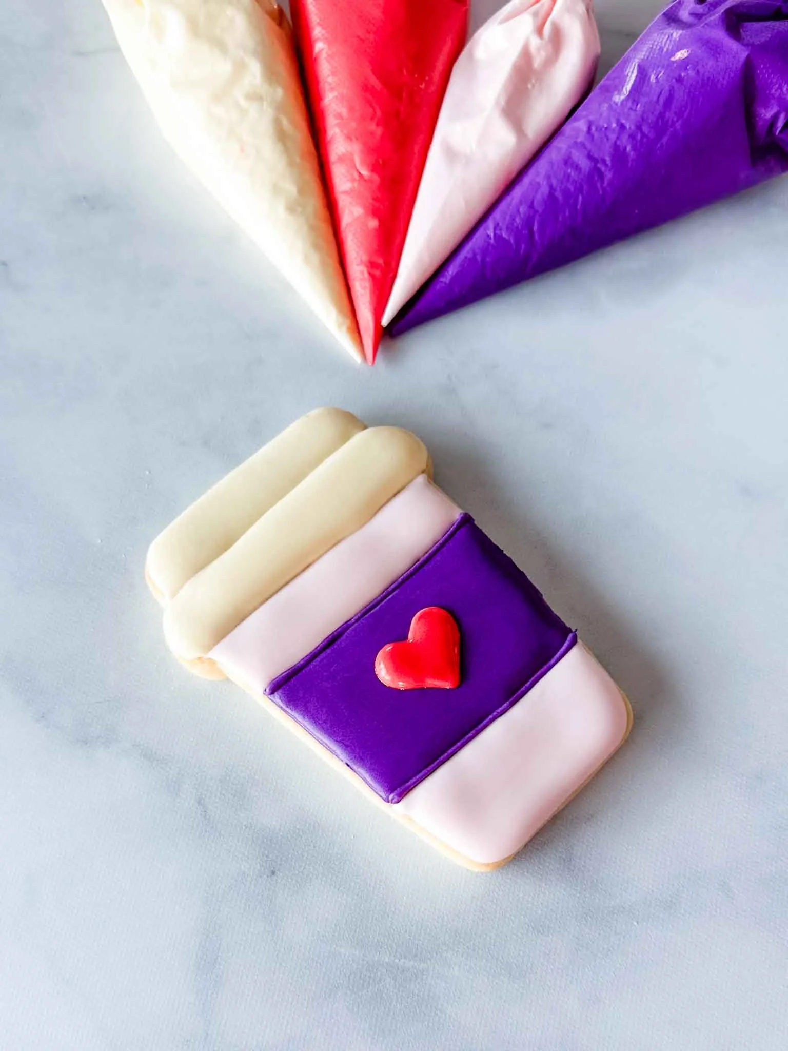 A Worthy Cookie Decorate Yourself Sugar Cookie Kit valentines latte.jpg