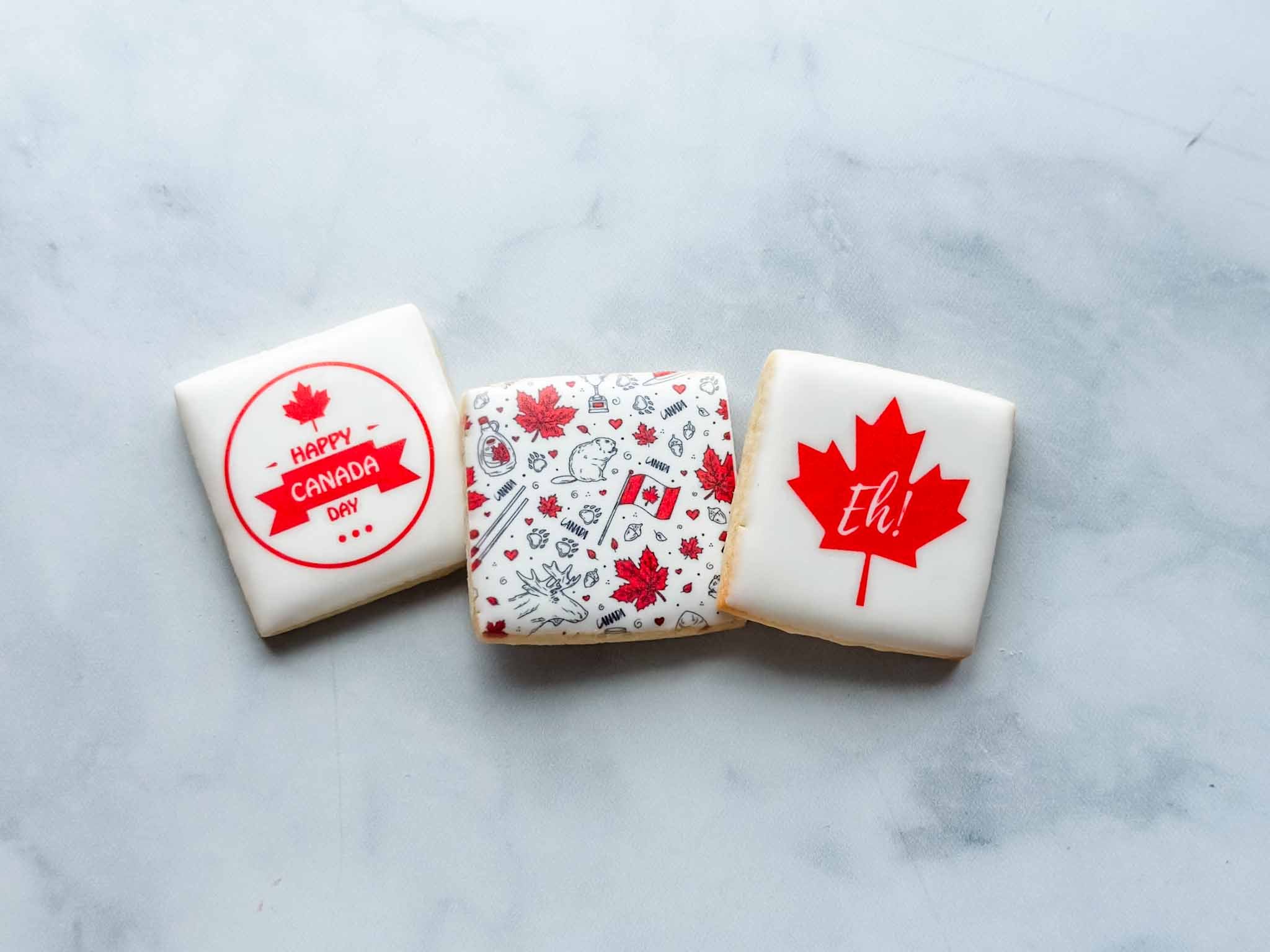 A Worthy Cookie Canada Day Sugar Cookie collection.jpg
