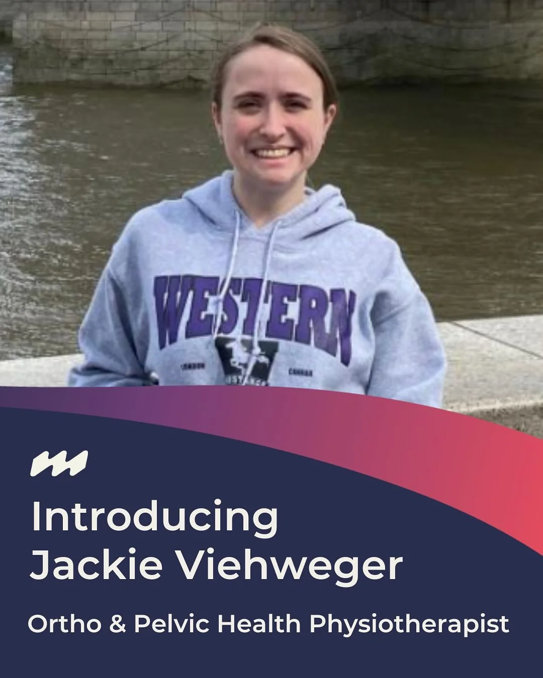 We are so excited to welcome Jackie Viehweger to the HerSport Physio team!

Jackie is an orthopaedic and pelvic health physiotherapist who has worked with athletes of all levels!

Jackie completed her physiotherapy training at McMaster University and
