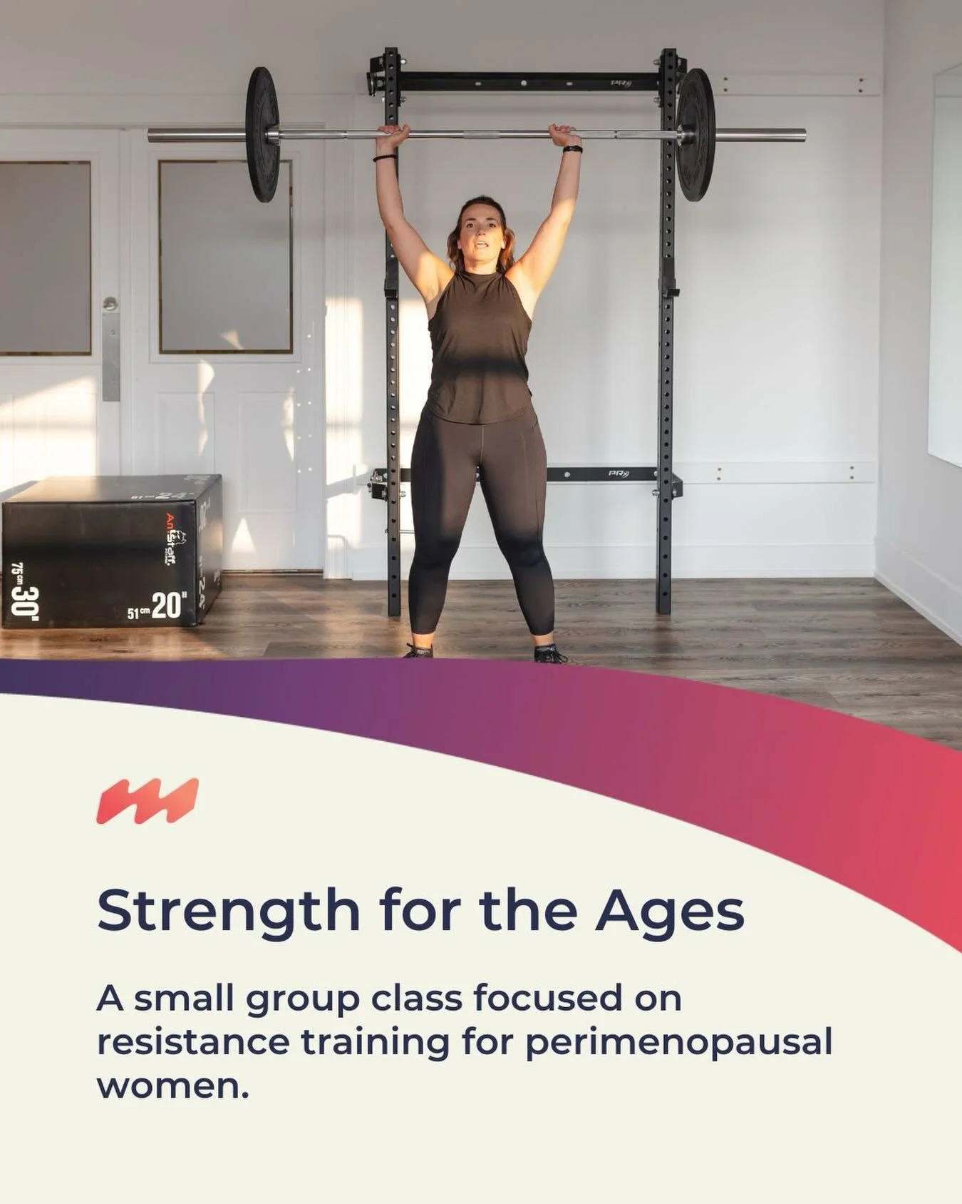 We have a new time for our very popular Strength for the Ages program and a few spots still available for our January 2026 session!

This program includes a combination of resistance training and pelvic floor exercises recommended for women during th