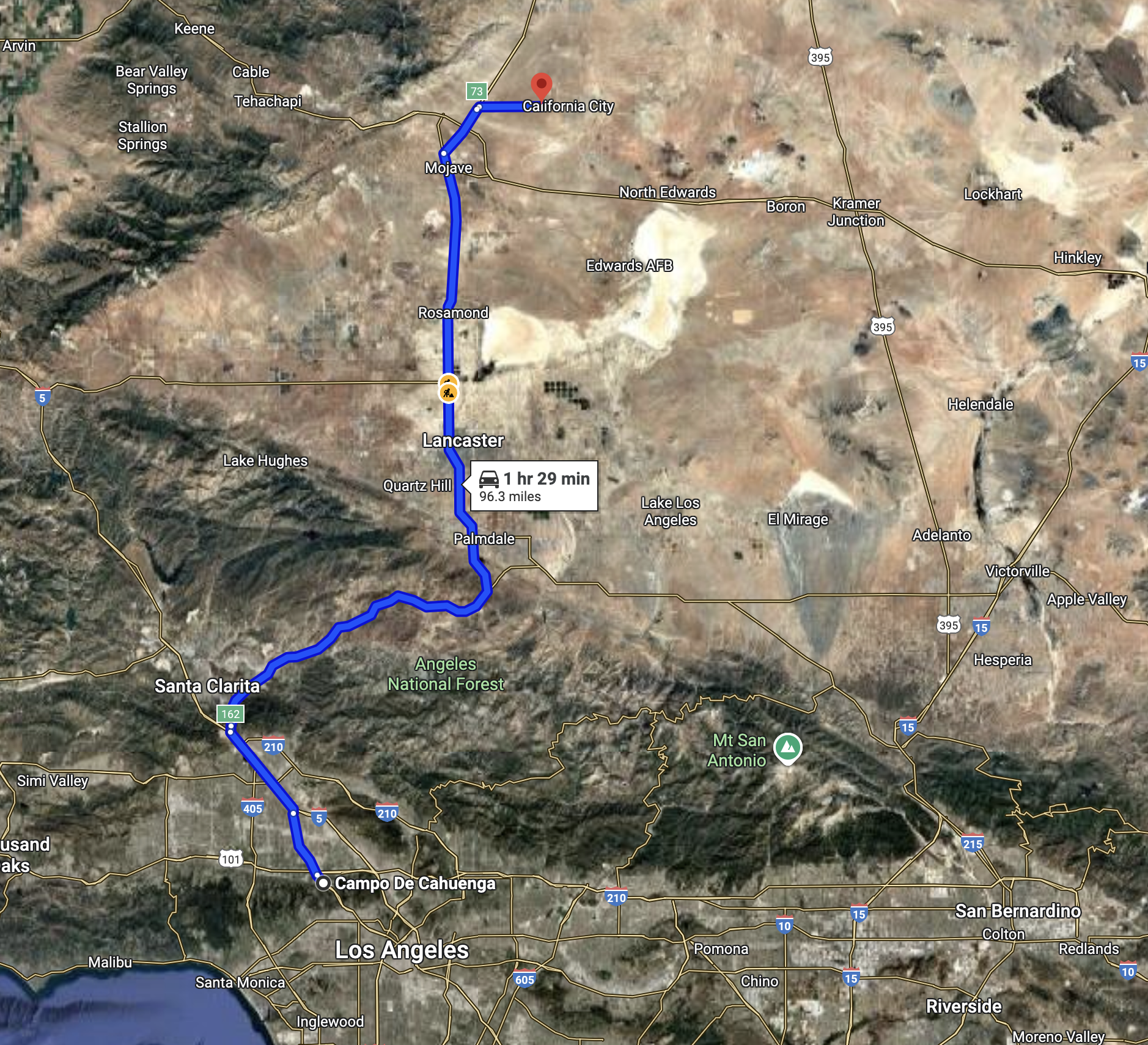 Google Maps - Los Angeles to California City.png