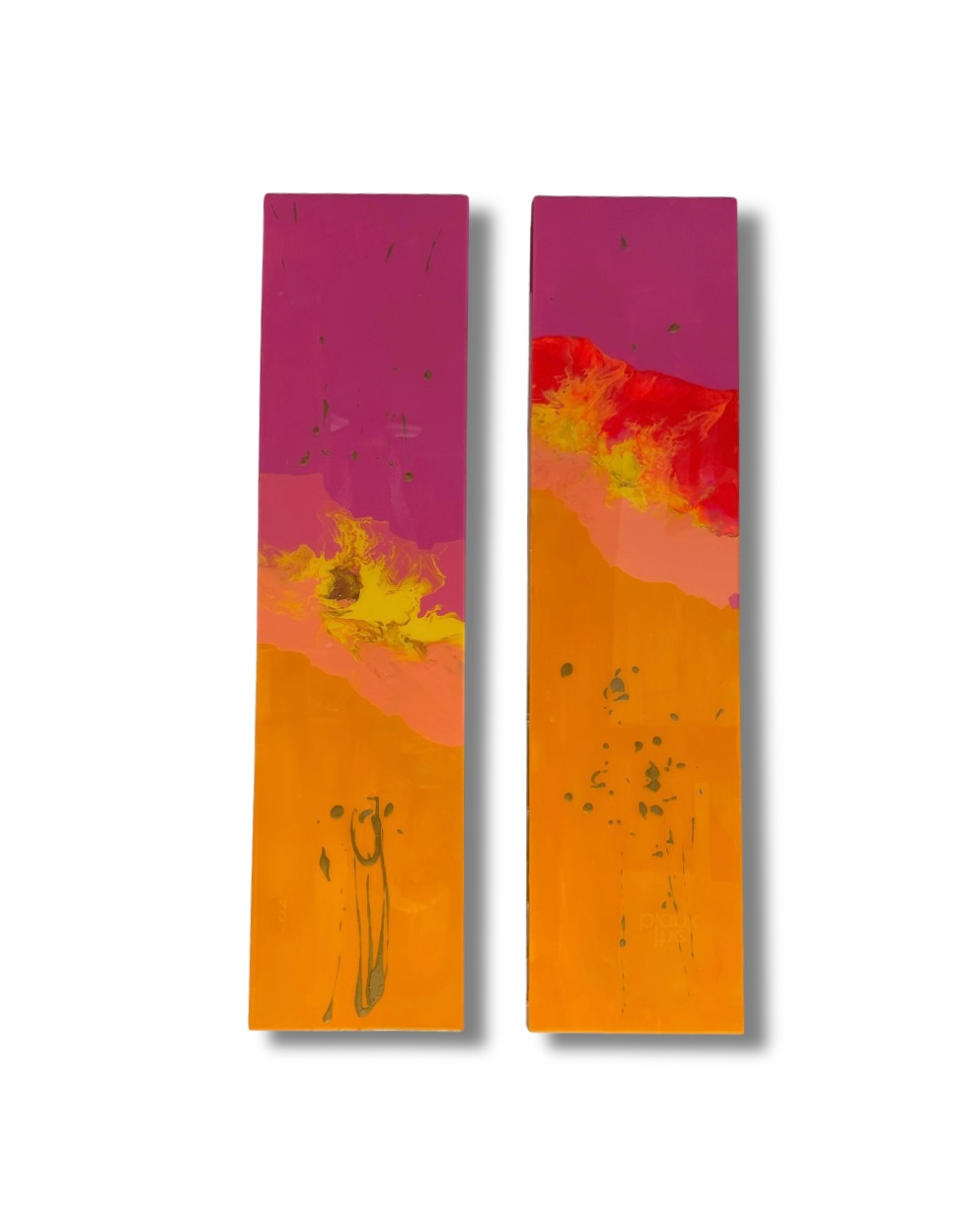 Electric Flamingos (Set of 2)