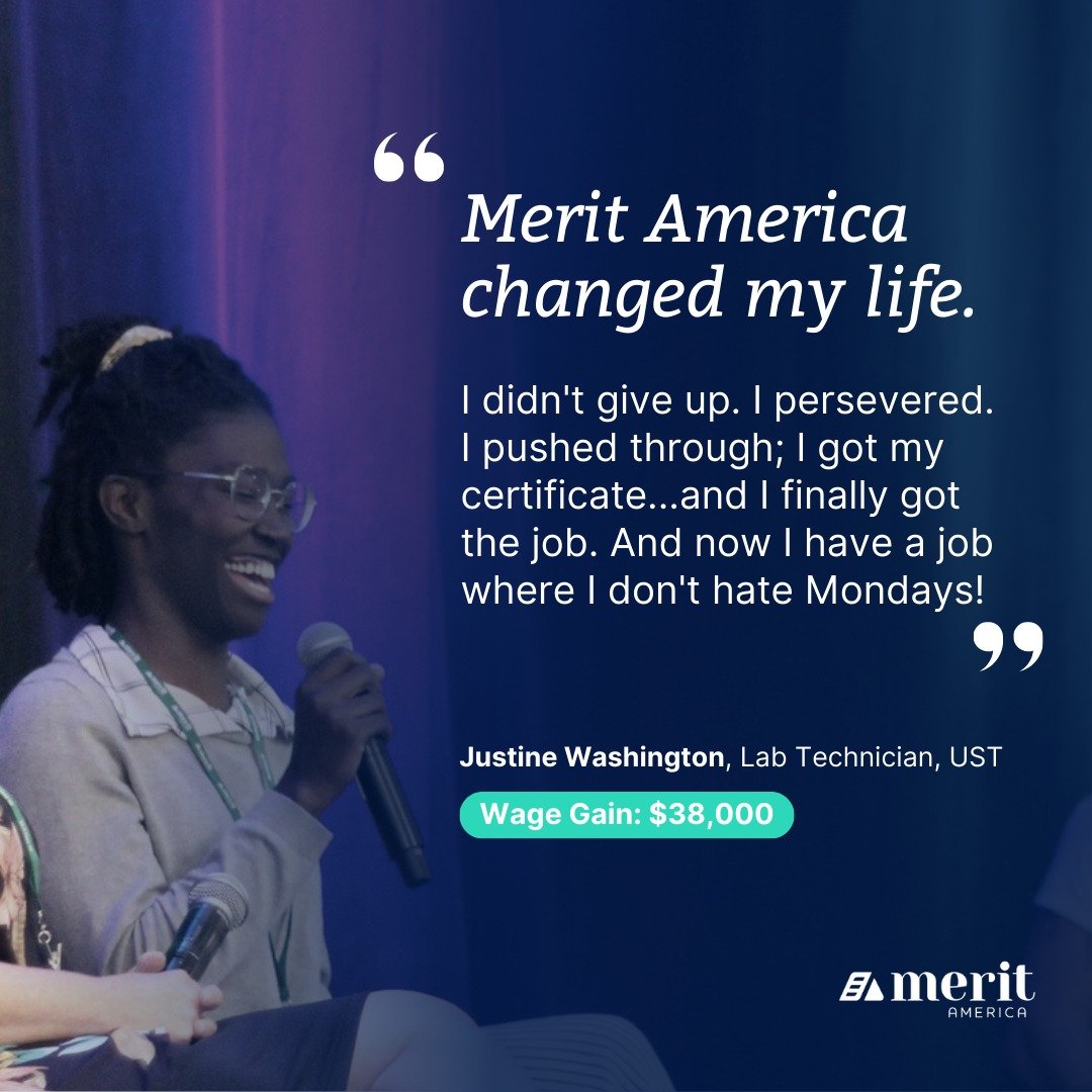 🚀 Ready to launch your tech career? 🌟 Join us tomorrow at our @wearemeritamerica Open House! 🎉
Whether you're interested in IT Support, Data Analytics, Cybersecurity, Project Management, UX Design, or Java Development, this is your chance to explo