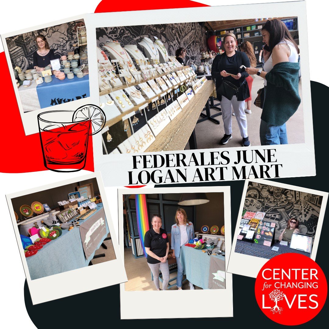👀#flashback to the @federaleschicago June Logan Art Mart, where $1 from every margarita sold was donated to support our mission at Center for Changing Lives! 🌟
We loved celebrating and connecting with local creativity with amazing artists like @c