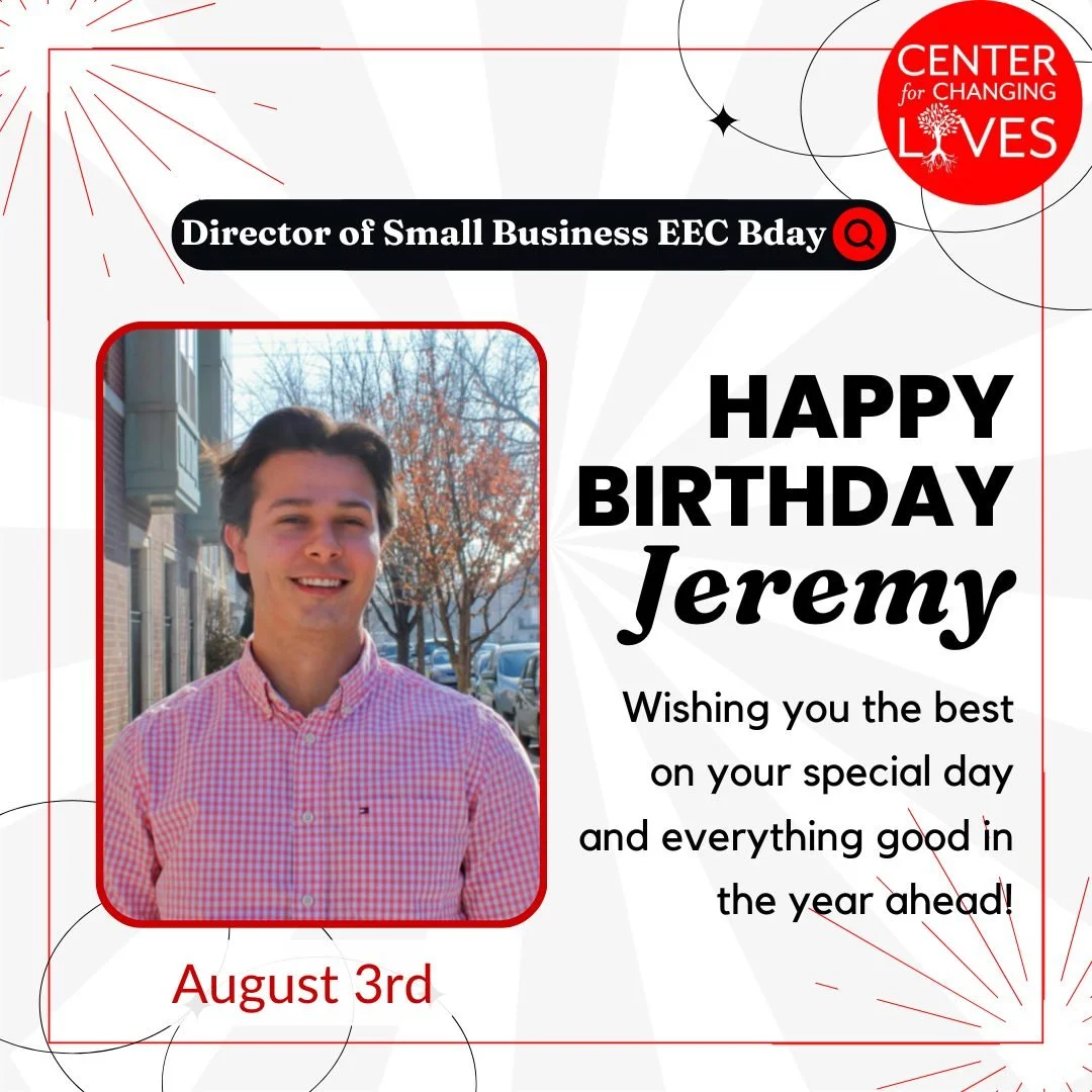 🎉 Jeremy is celebrating his birthday today! 🥳
He is our Director of Small Business EEC, and we are so honored to have his leadership, passion, and drive on the CCL team.
Please join us in wishing him a joyful, prosperous new year of life! Thank yo