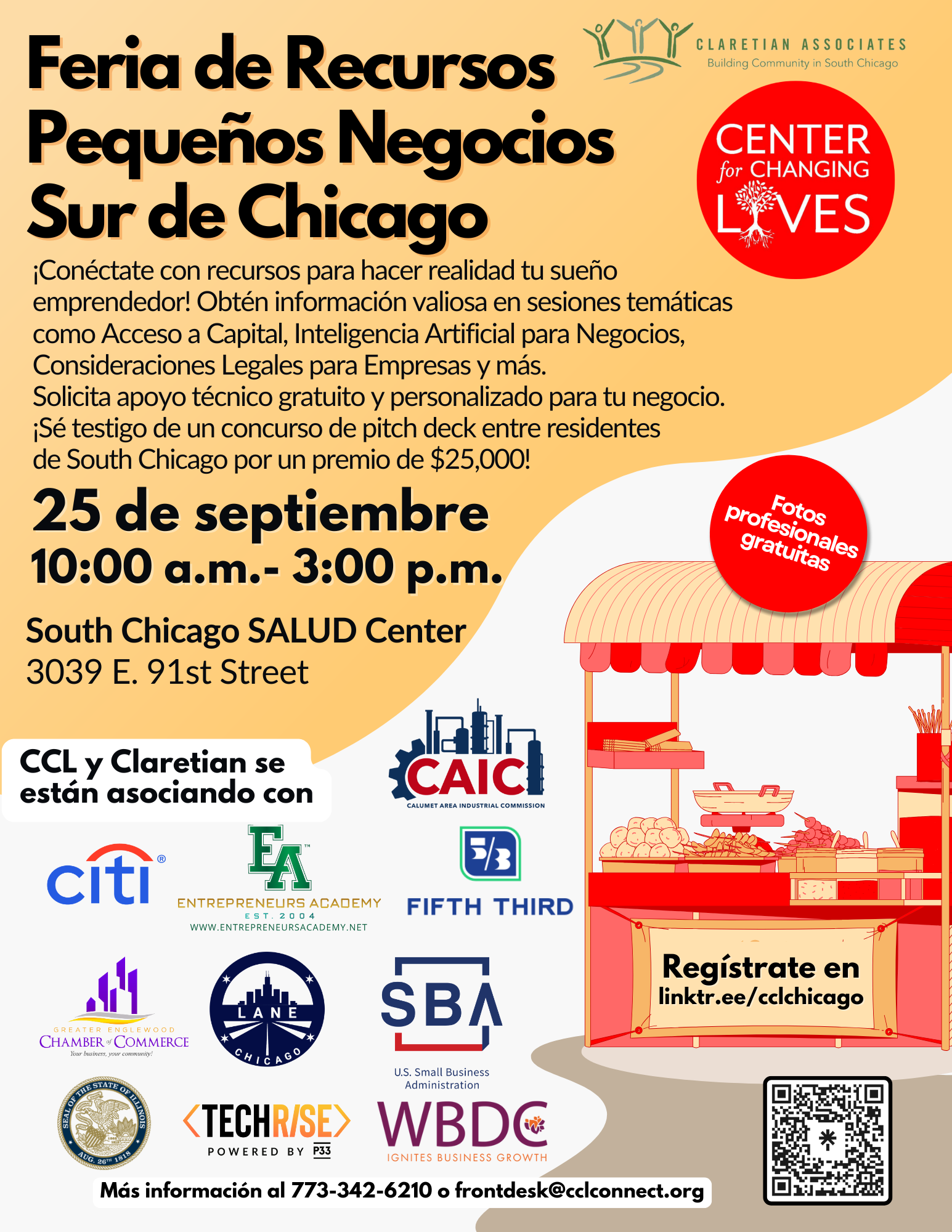 Feria de Recursos para Pequeños Negocios - Sur de Chicago