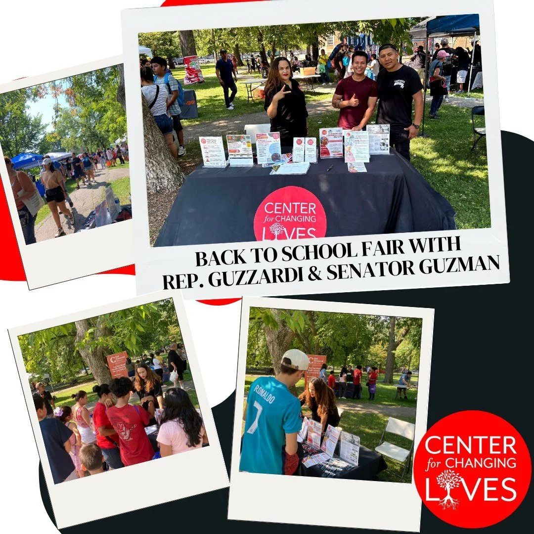 ✨ #FlashbackFriday to our table at the Back to School Fair hosted by @rep.willguzzardi and @senatorgraciela! 📚🎒 We hope everyone had a fantastic first week of school here in Chicago.
A big thank you to Emma and Jeremy for representing CCL and con