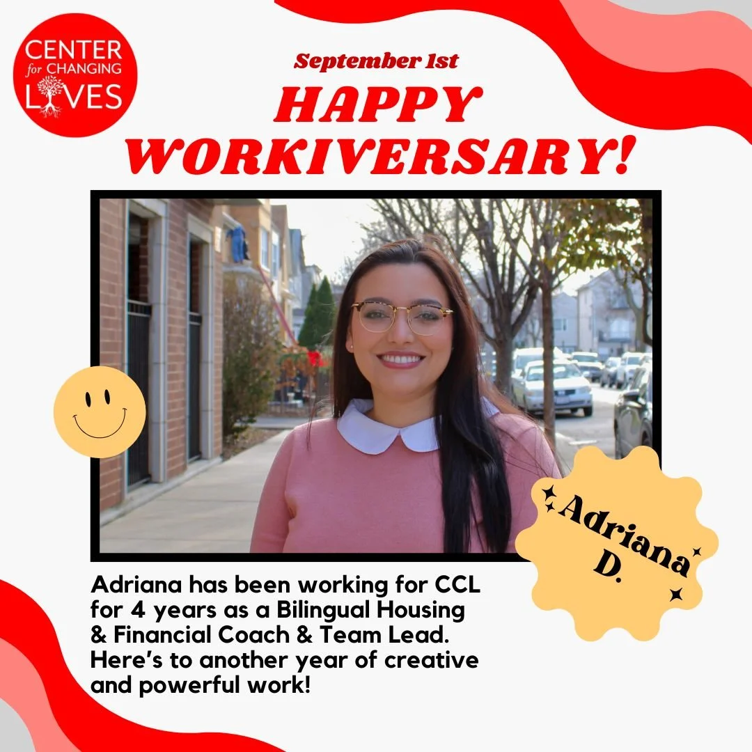🎉Happy Workiversary! ¡Feliz aniversario laboral, Adriana! 🎉
Hoy celebramos 4 increíbles años contigo como nuestra Bilingual Housing & Financial Coach & Team Lead. 🏡💰
Tu dedicación, logros y energía posit