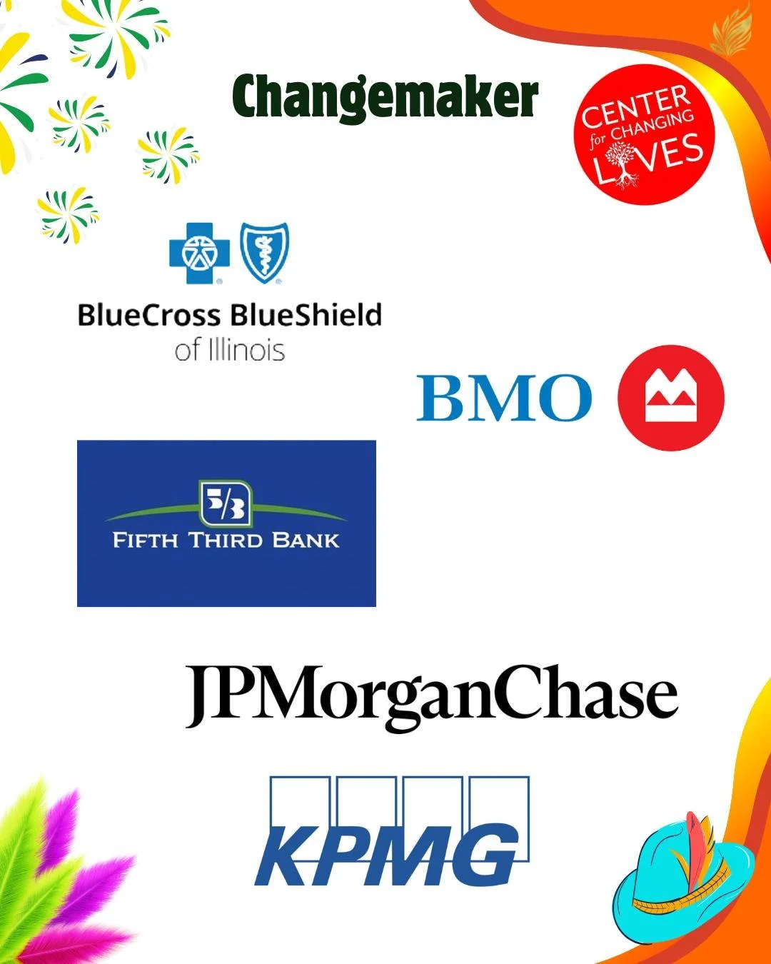 💛 Connect. Transform. Thrive. 💛
 
We are deeply grateful to our incredible sponsors for standing with us and investing in lasting economic opportunity for Chicago families. We had 28 sponsors, the largest amount in our organizational history. 
🌟