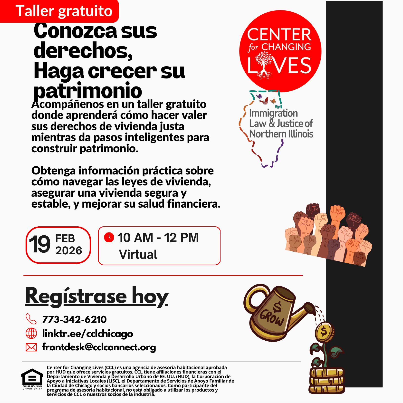 Know Your Rights, Grow Your Wealth Collab with ILJNI (in Spanish)