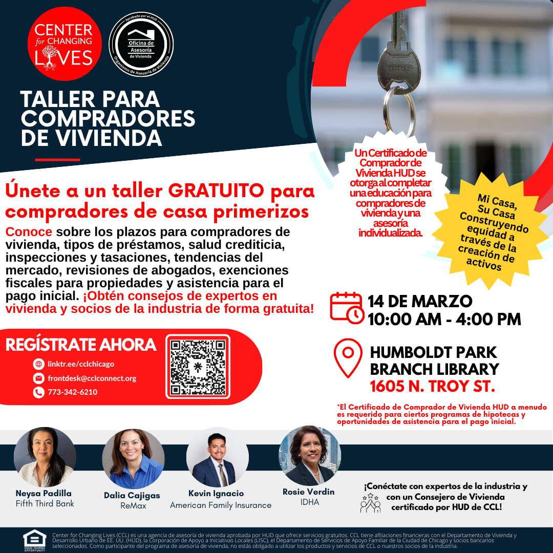 Taller para Compradores de Vivienda por Primera Vez