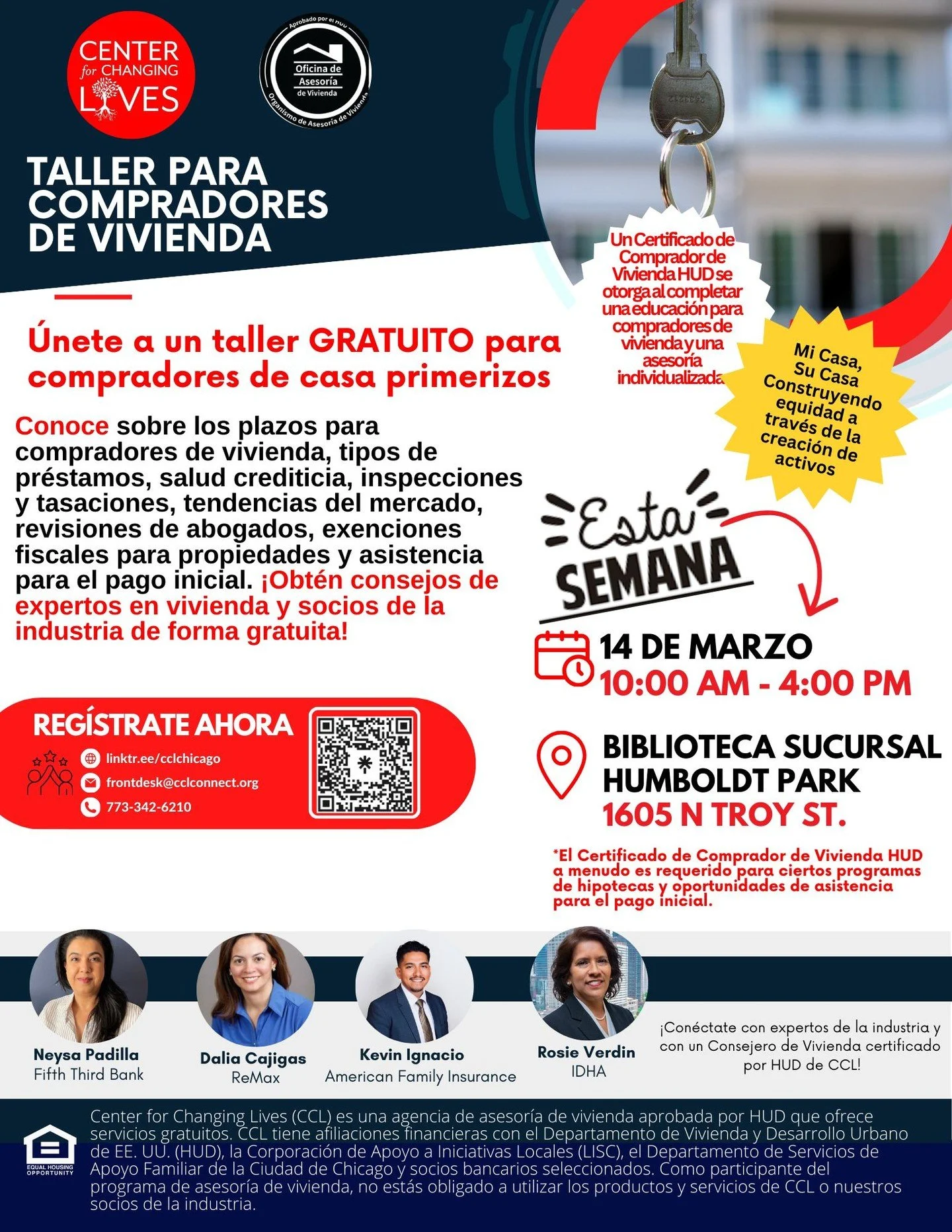 🏡 &iquest;Tienes como meta ser propietario de vivienda en 2026? &iexcl;Esta es tu se&ntilde;al para comenzar!

Nuestros consejeros de vivienda certificados por HUD est&aacute;n aqu&iacute; para acompa&ntilde;arte en cada paso del proceso. 🏠

👉🏾 &