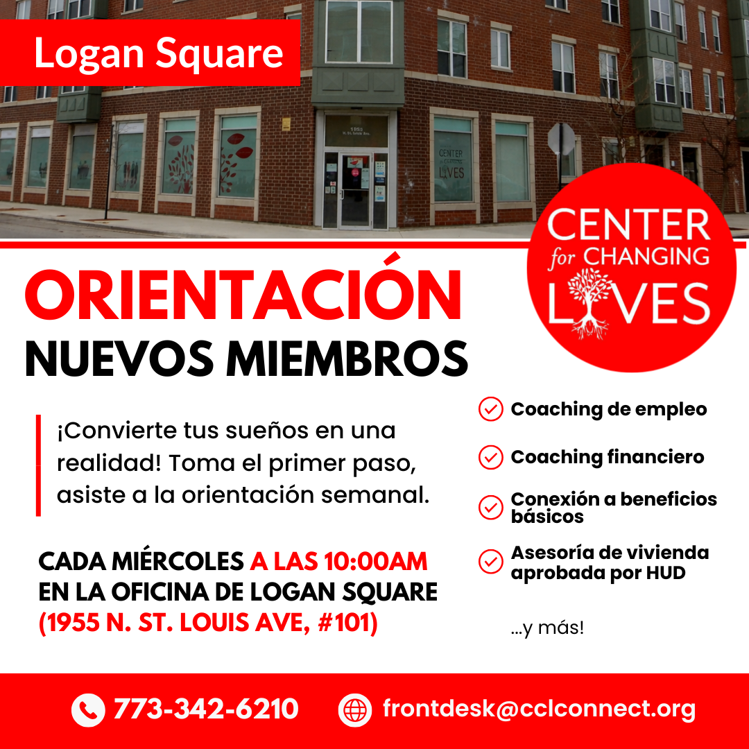 New Member Orientation - Logan Square, May 27 in Spanish