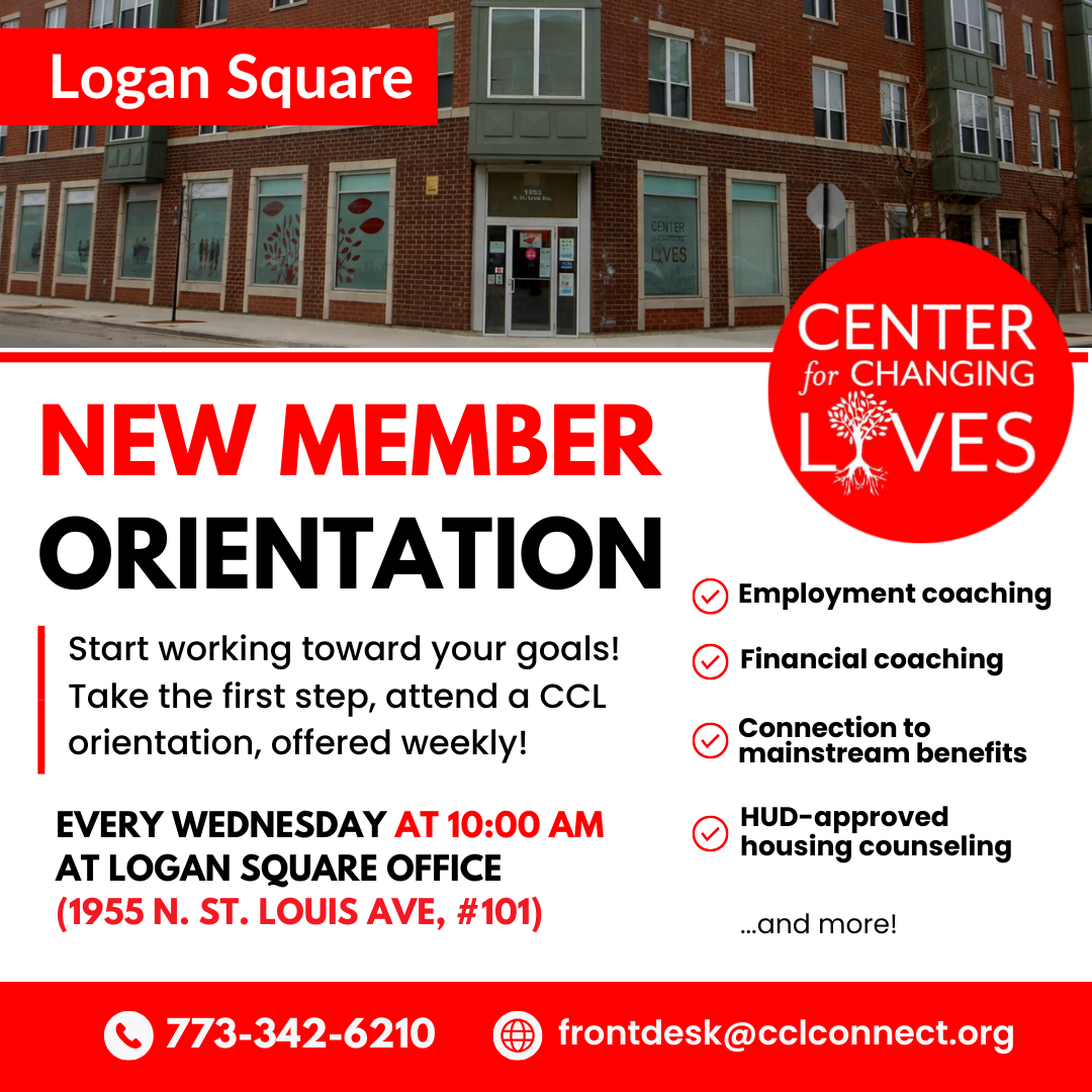 Orientación Nuevos Miembros - Logan Square - 6 de mayo en Inglés
