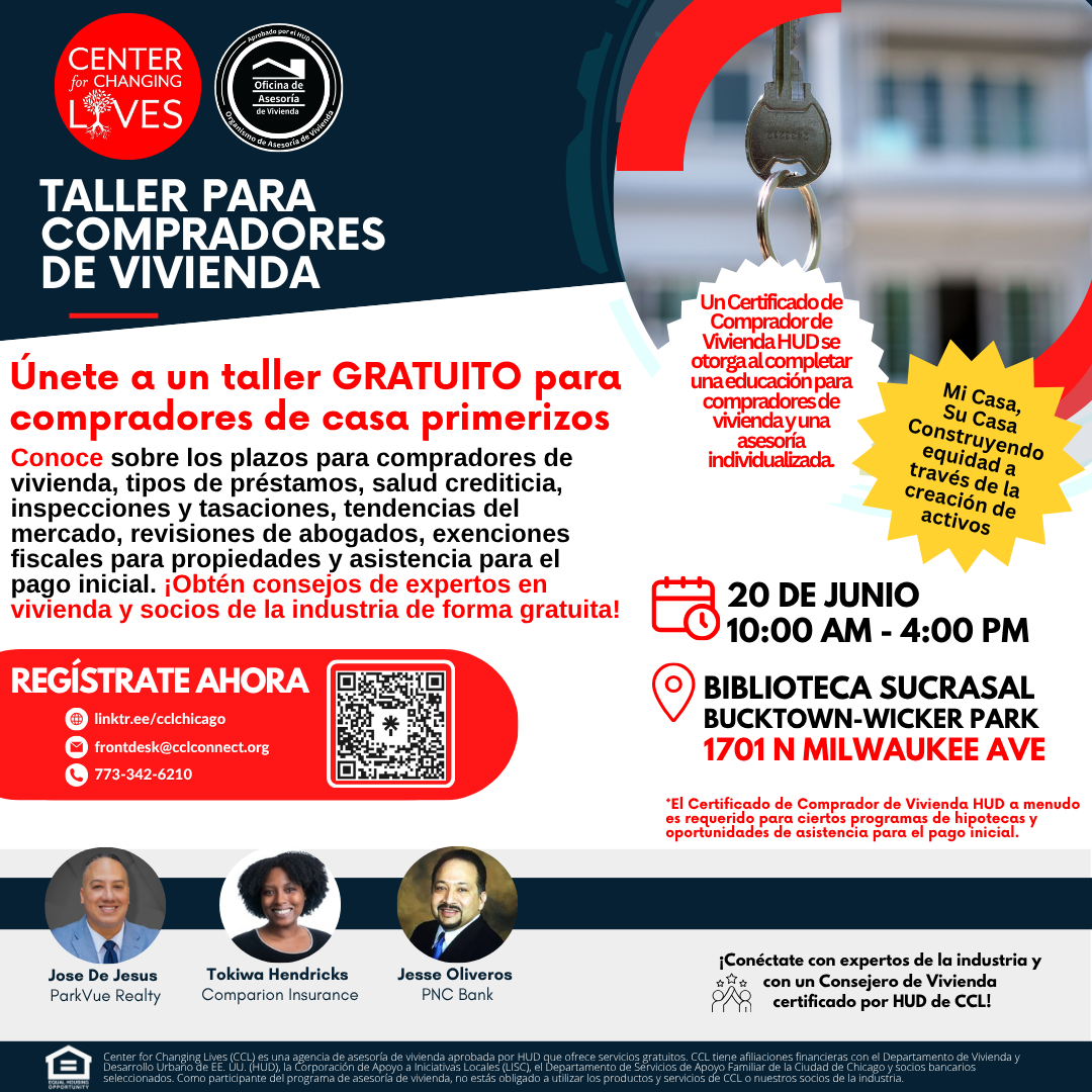 Taller para Compradores de Vivienda por Primera Vez