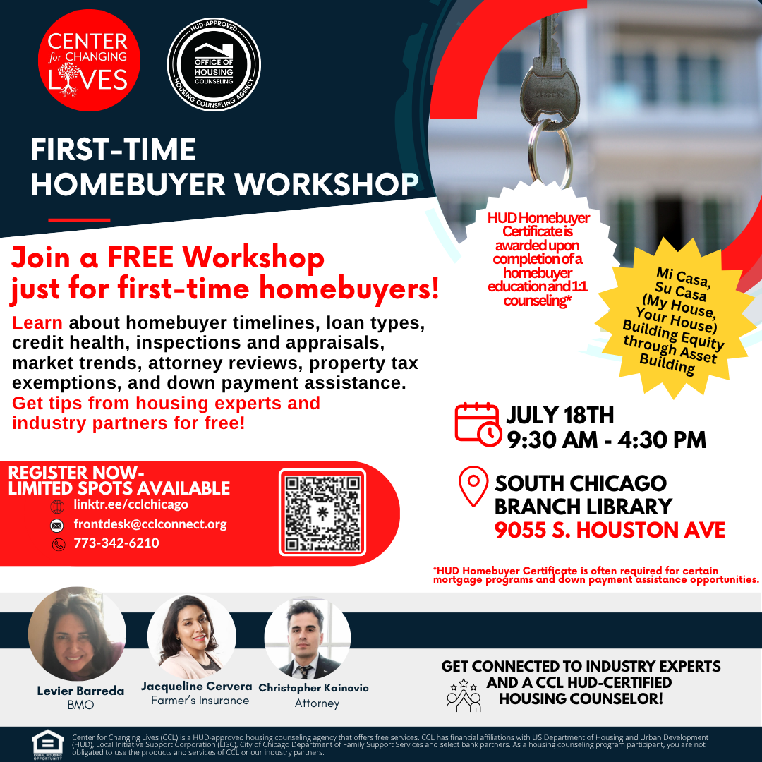 First-Time Homebuyer Workshop (Registration Closed)