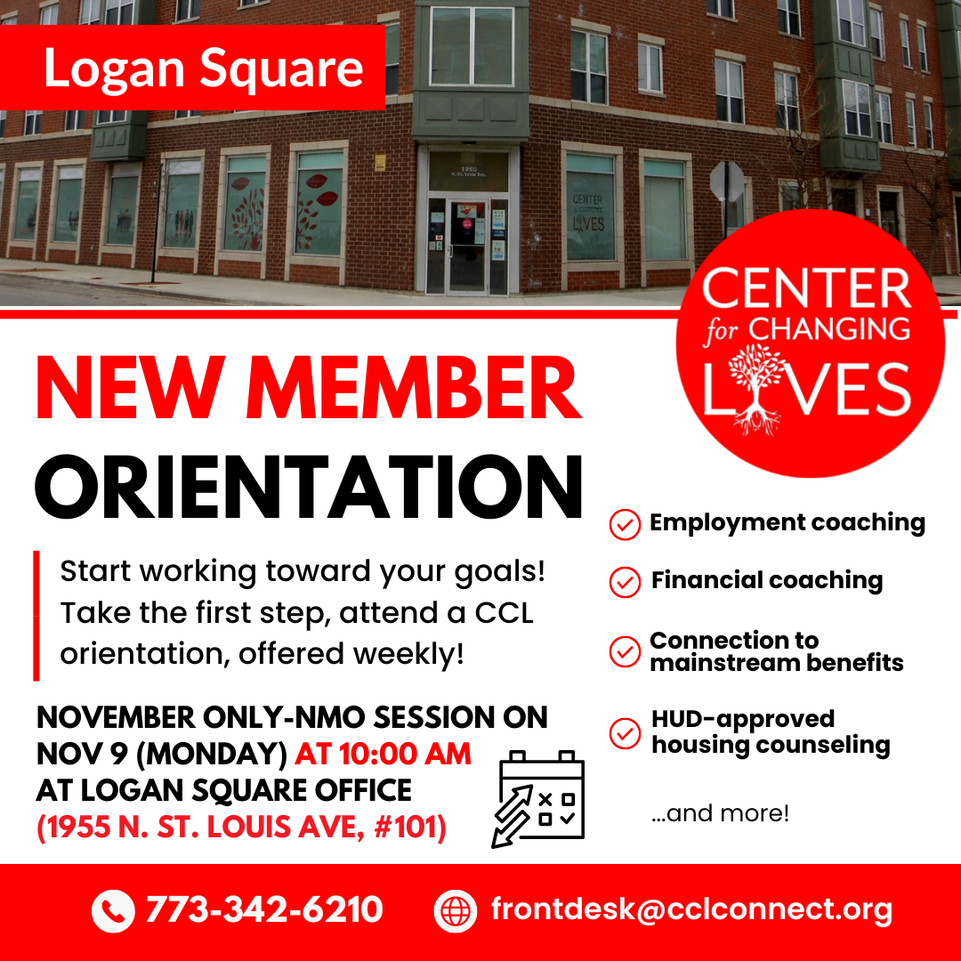 Orientación Nuevos Miembros - Logan Square - 9 de noviembre en Inglés (ONM especial de lunes)