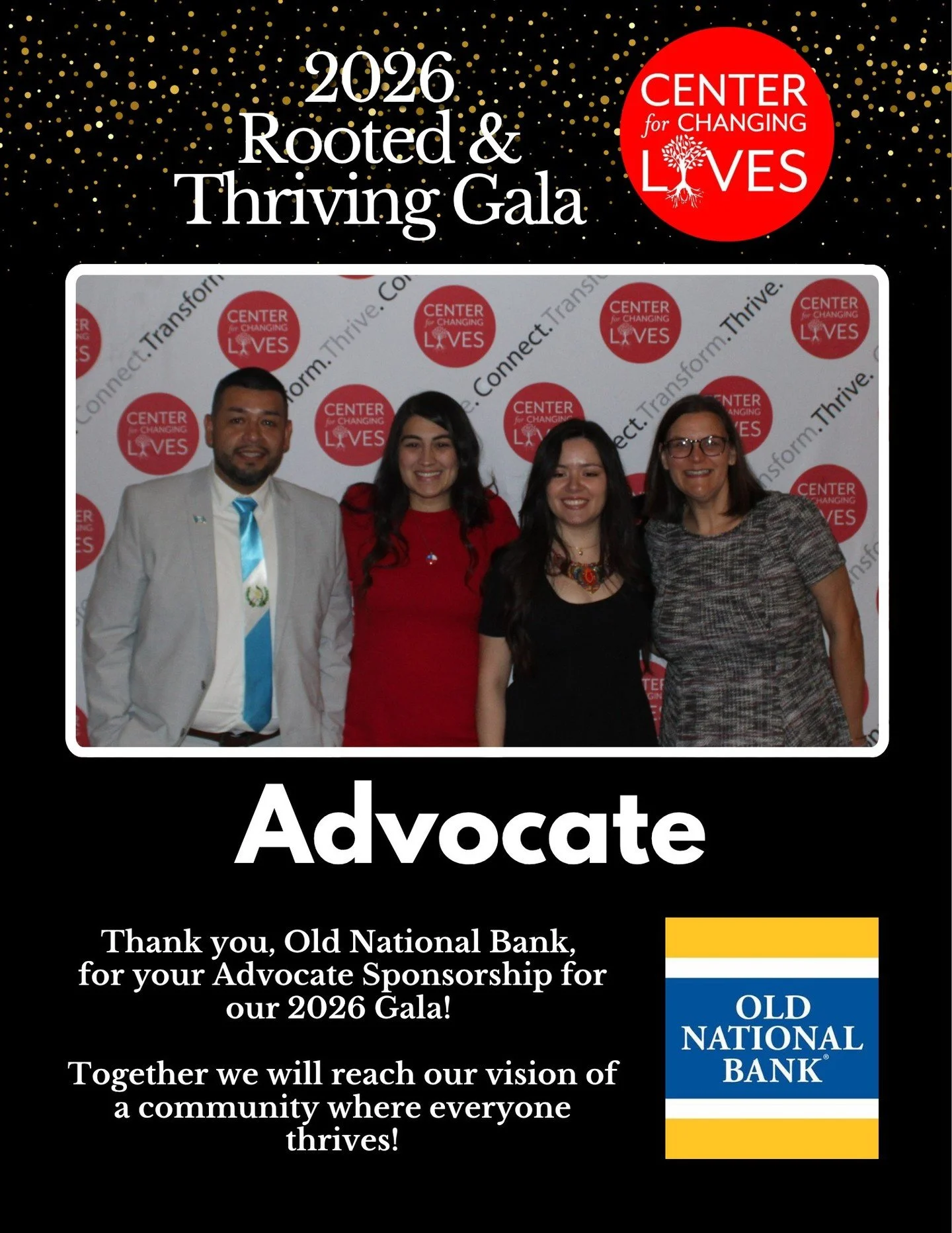 💙 Advocate Sponsor Spotlight: @oldnationalbancorp 💙

We are grateful to recognize Old National Bank as an Advocate Level Sponsor of our 2026 Rooted &amp; Thriving Gala! Their support helps create pathways to financial stability, expand opportunitie